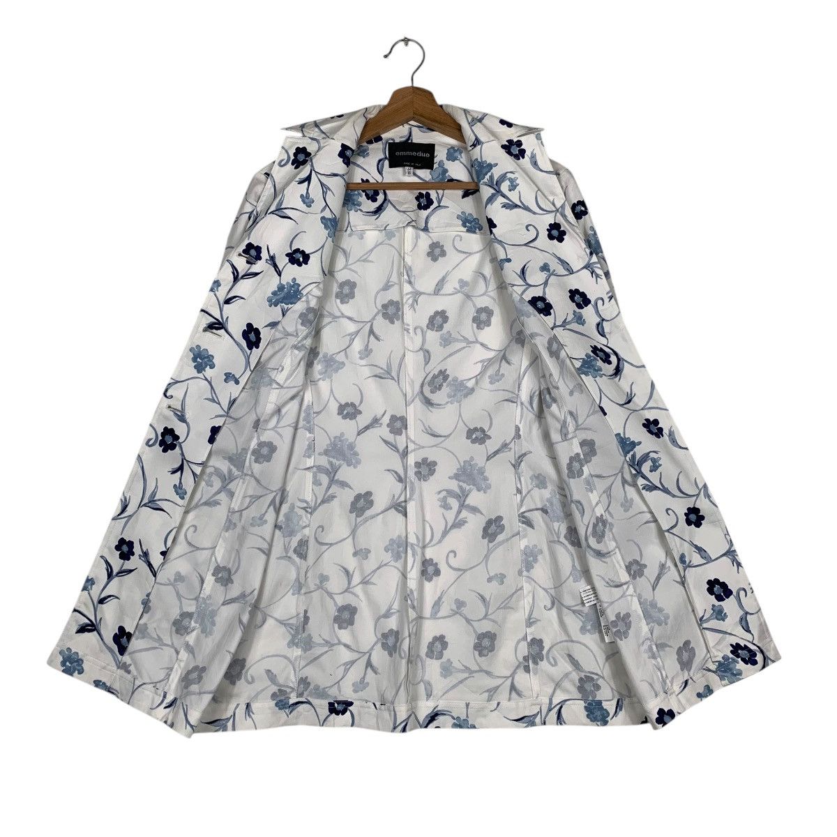 Other Nice Flower Design Emmedue Jacket Made In Italy Size M / US 6-8 / IT 42-44 - 11 Thumbnail