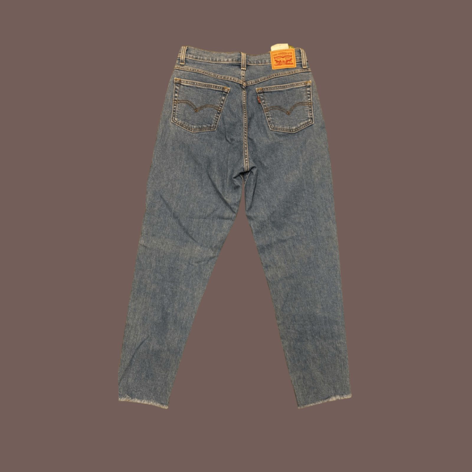 Levi's VTG-Inspired Levi’s Mom Jeans | 28 Light Wash | Tapered Fit Size 28" / US 6 / IT 42 - 1 Thumbnail
