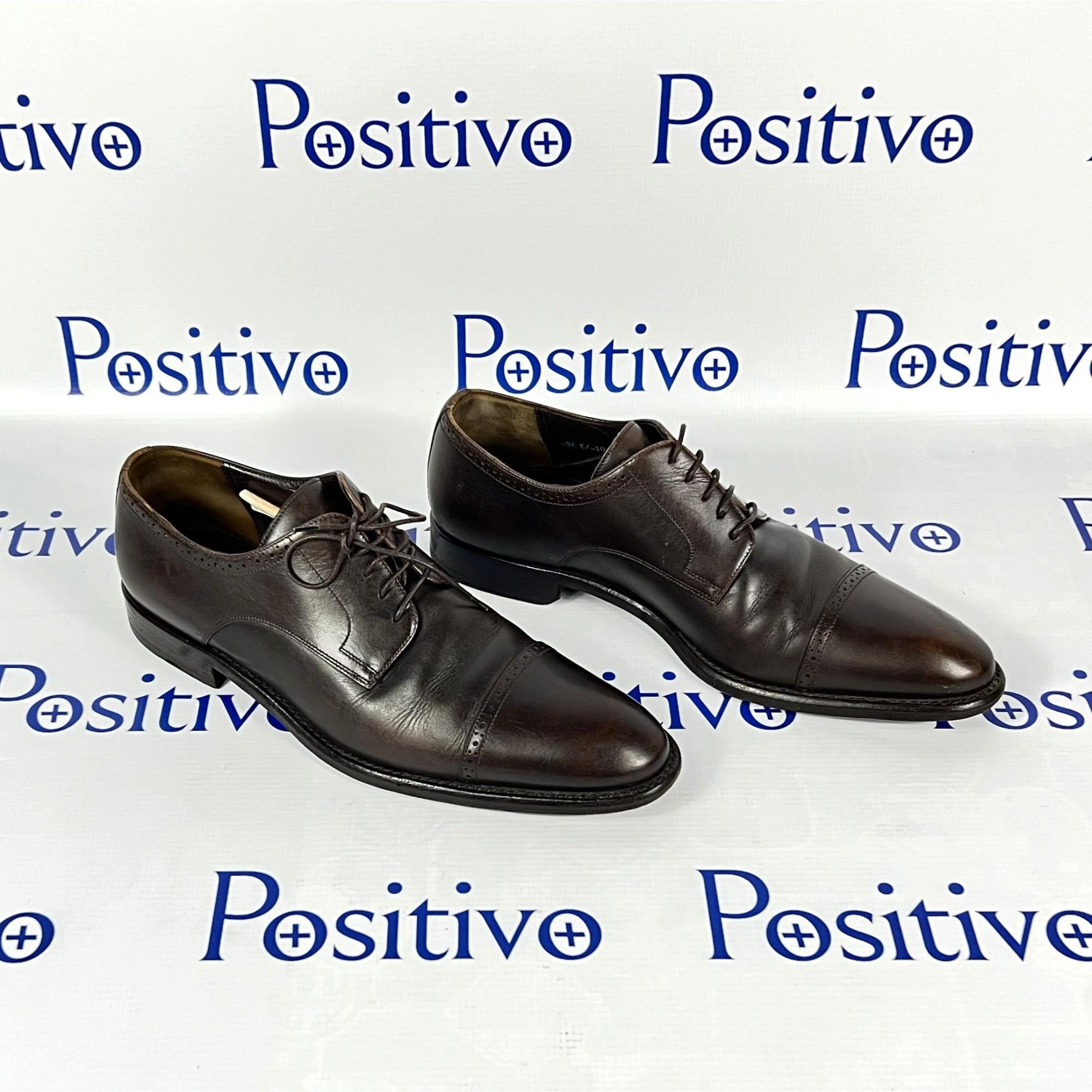 Bally Bally Cango Moka Leather Oxford Shoes US 10.5 Pre-owned Size US 10.5 / EU 43-44 - 4 Thumbnail