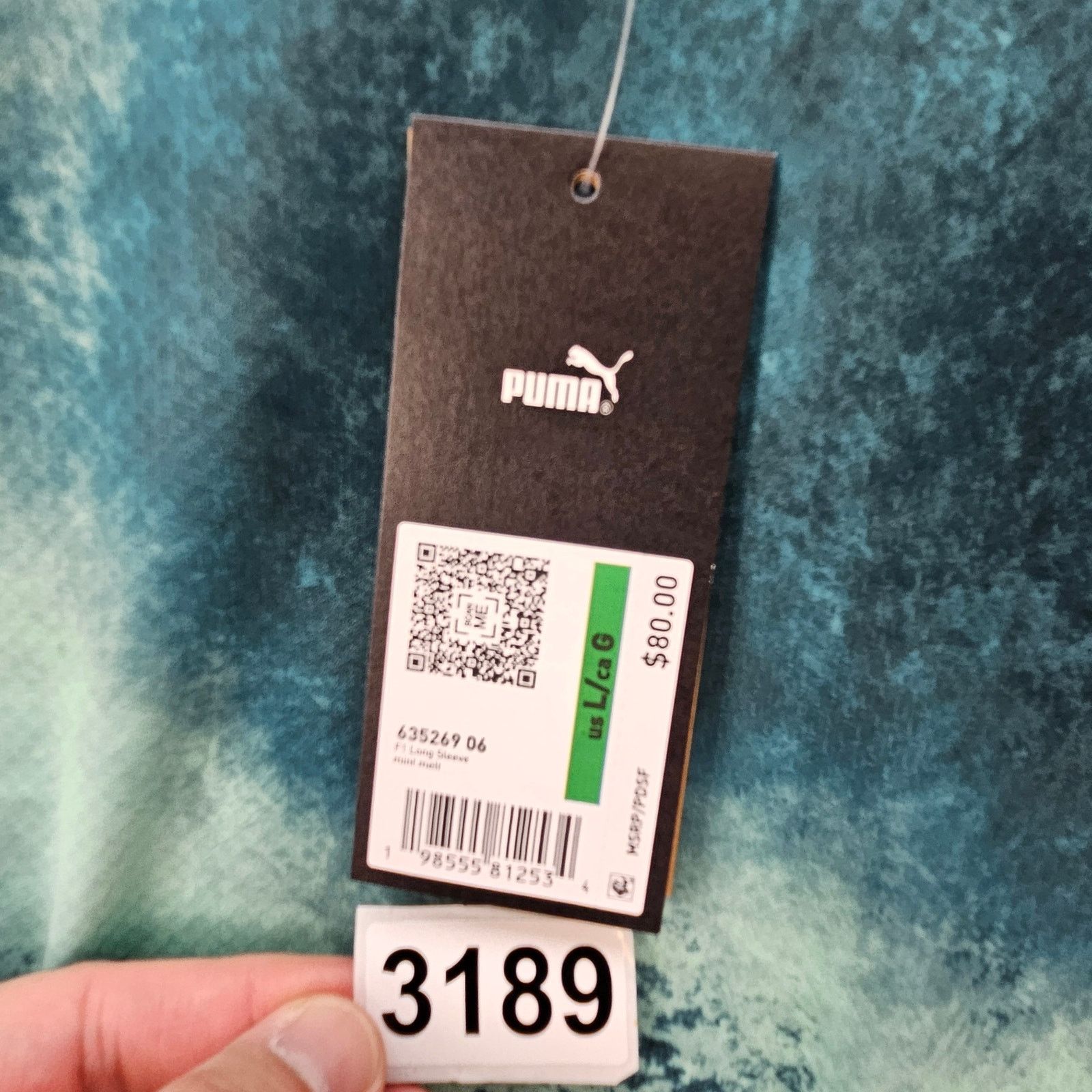 Puma PUMA X F1 FORMULA 1 MEN'S L LONG SLEEVE GRAPHIC SHIRT BLUE Size US L / EU 52-54 / 3 - 3 Thumbnail