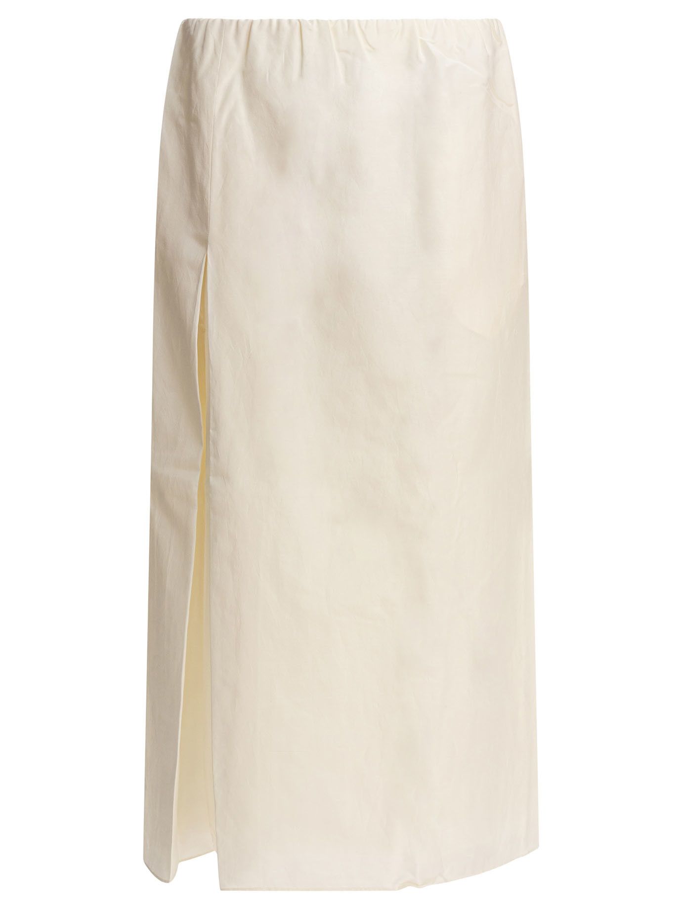 スカート LouLou De Saison Skirts Beige Loulou De Saison Mid-Length Skirt With Lace In Beige - 37