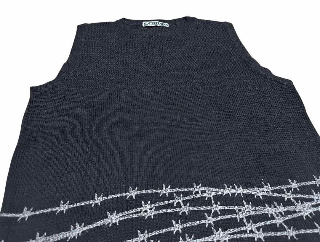 C.P. Company 🔥Archived Vintage Sabotage Barb Wire Sleeveless Size US M / EU 48-50 / 2 - 2 Thumbnail