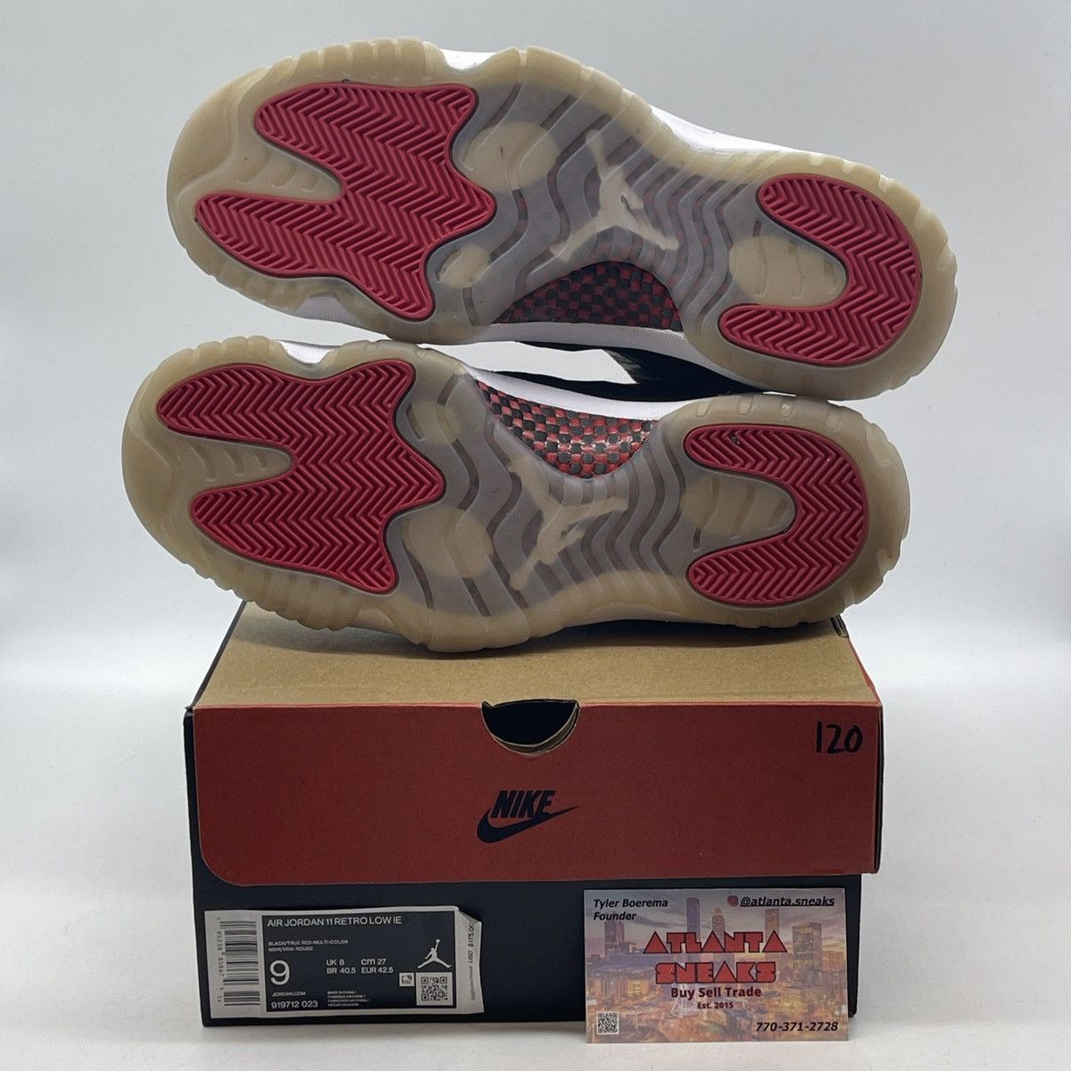 Jordan Brand Air Jordan 11 low bred Size US 9 / EU 42 - 7 Thumbnail