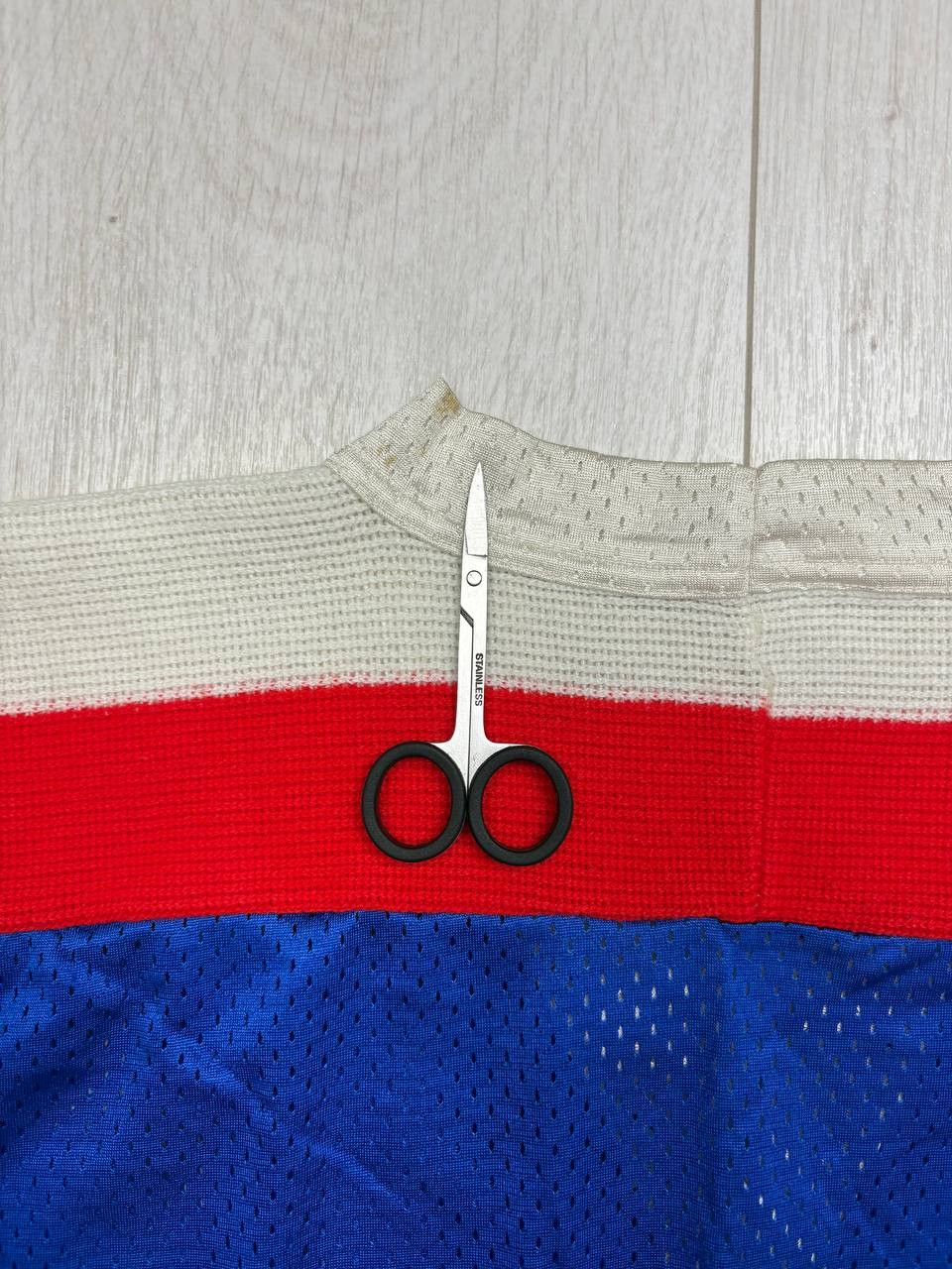 NHL Vintage 1970’s USA Hockey Jersey Small made in ITALY Size US S / EU 44-46 / 1 - 10 Thumbnail