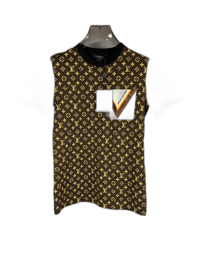 Louis Vuitton Louis Vuitton Logo Short Sleeve Shirt-yf Size US M / EU 48-50 / 2 - 1 Thumbnail