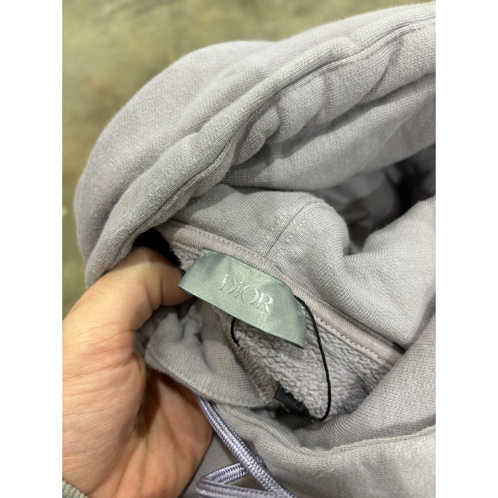 Dior Dior CD Hoodie Purple Used XS Size US XS / EU 42 / 0 - 2 Thumbnail