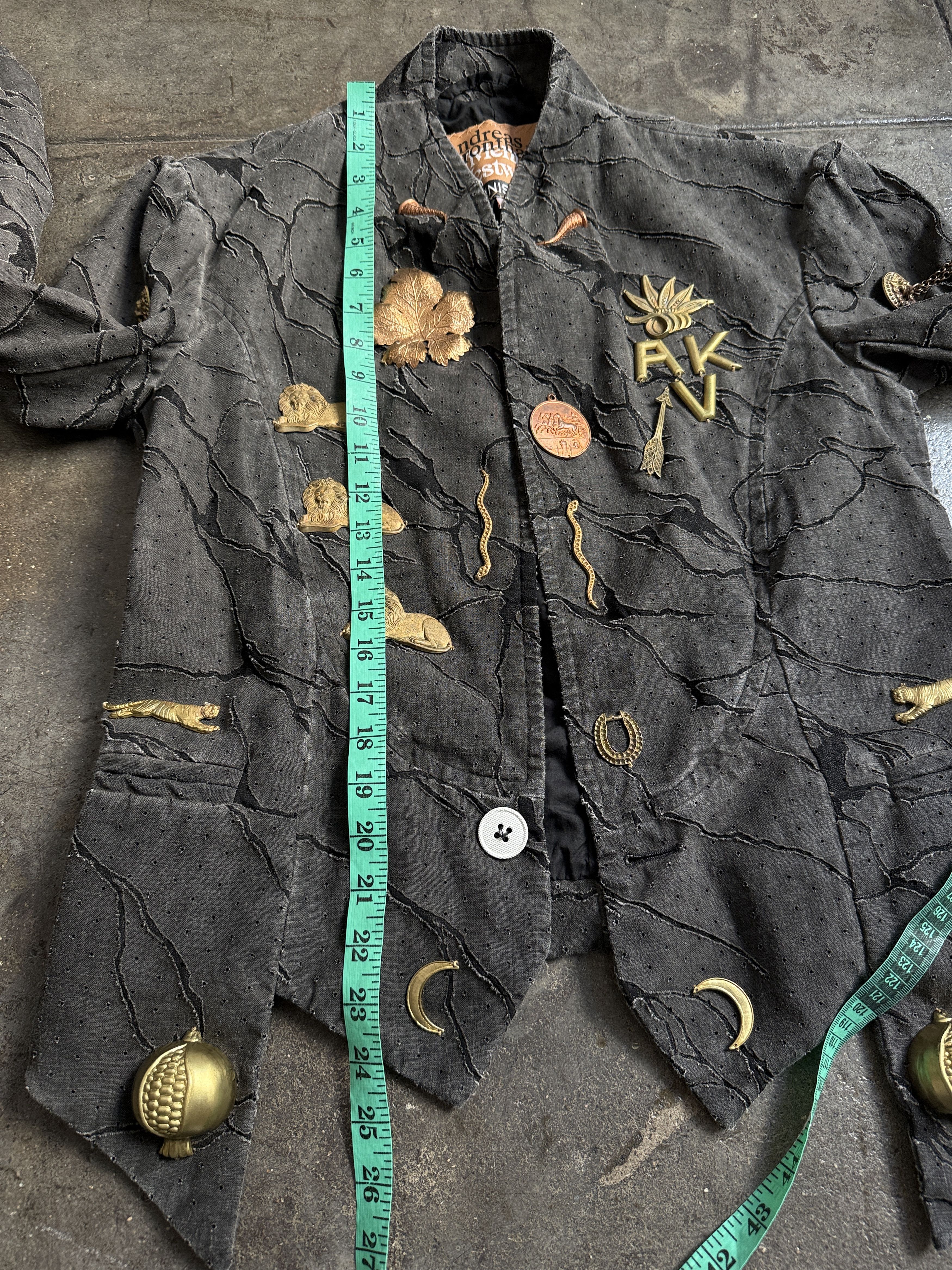 Vivienne Westwood 2016 2k$ New RARE Andreas Jacket w/ Big Metal Pins Size M / US 6-8 / IT 42-44 - 6 Thumbnail
