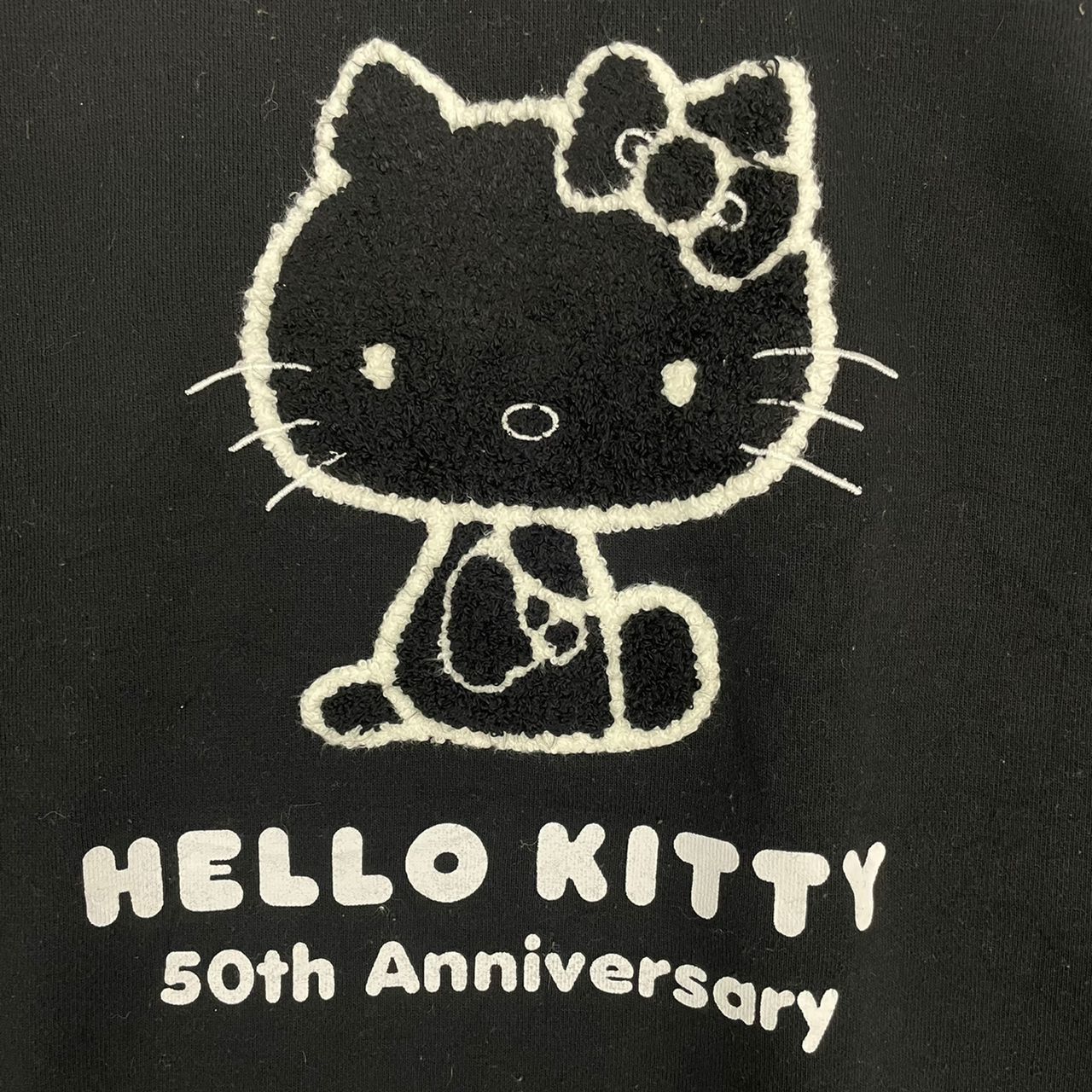 Anime Vintage Hello Kitty Embroided Backhit Logo Sweatshirt Size XL / US 12-14 / IT 48-50 - 7 Thumbnail