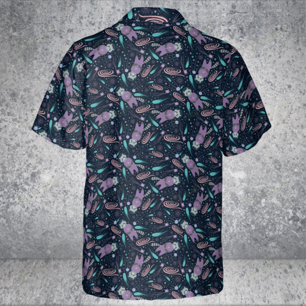 Designer × The Unbranded Brand Raccoon Astronaut Pattern Button Down Shirt Size US M / EU 48-50 / 2 - 4 Thumbnail