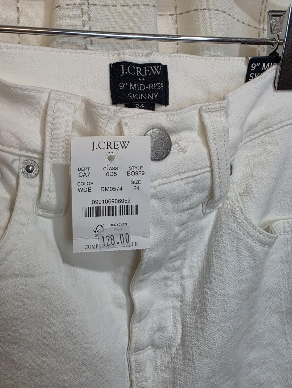J.Crew J Crew 9" mid-rise skinny jean in signature stretch- 24 Size 24" / US 00 / IT 34 - 4 Thumbnail