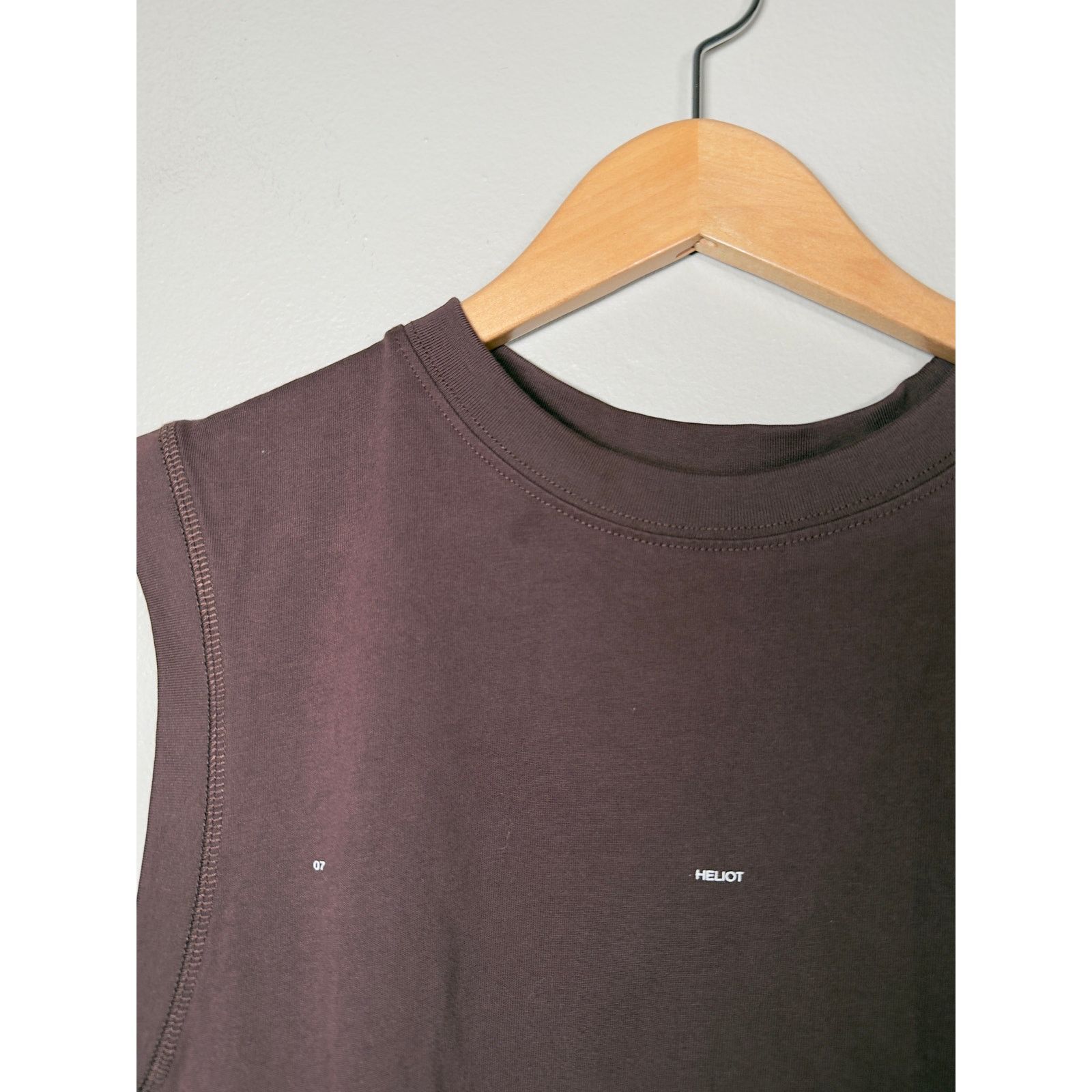 Heliot Emil HELIOT EMIL Burgundy Ecdysis Tank Top size S Size US S / EU 44-46 / 1 - 9 Thumbnail