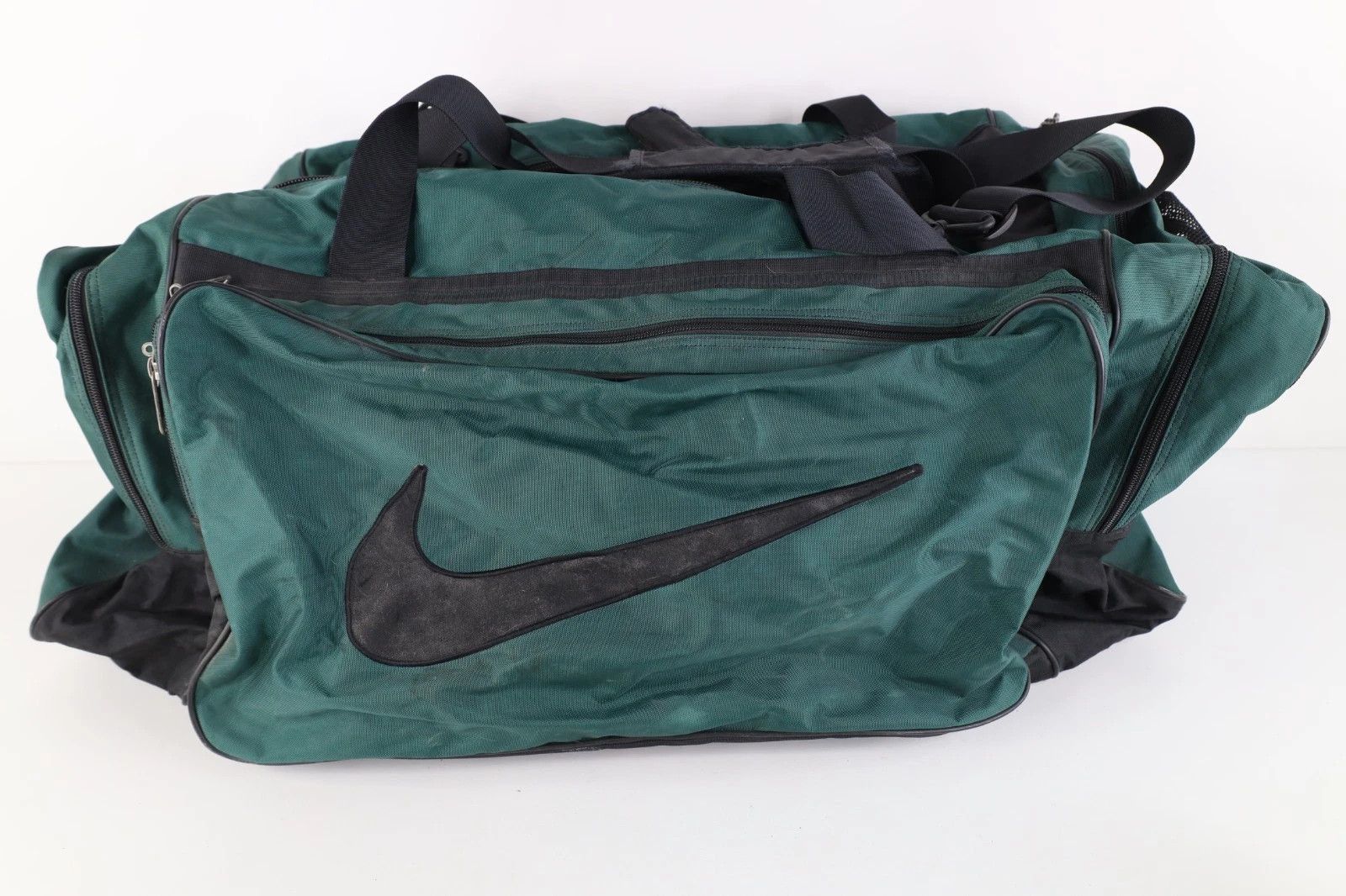 Nike Vintage 90s Nike Big Swoosh Logo Extra Large Duffel Bag Size ONE SIZE - 1 Thumbnail
