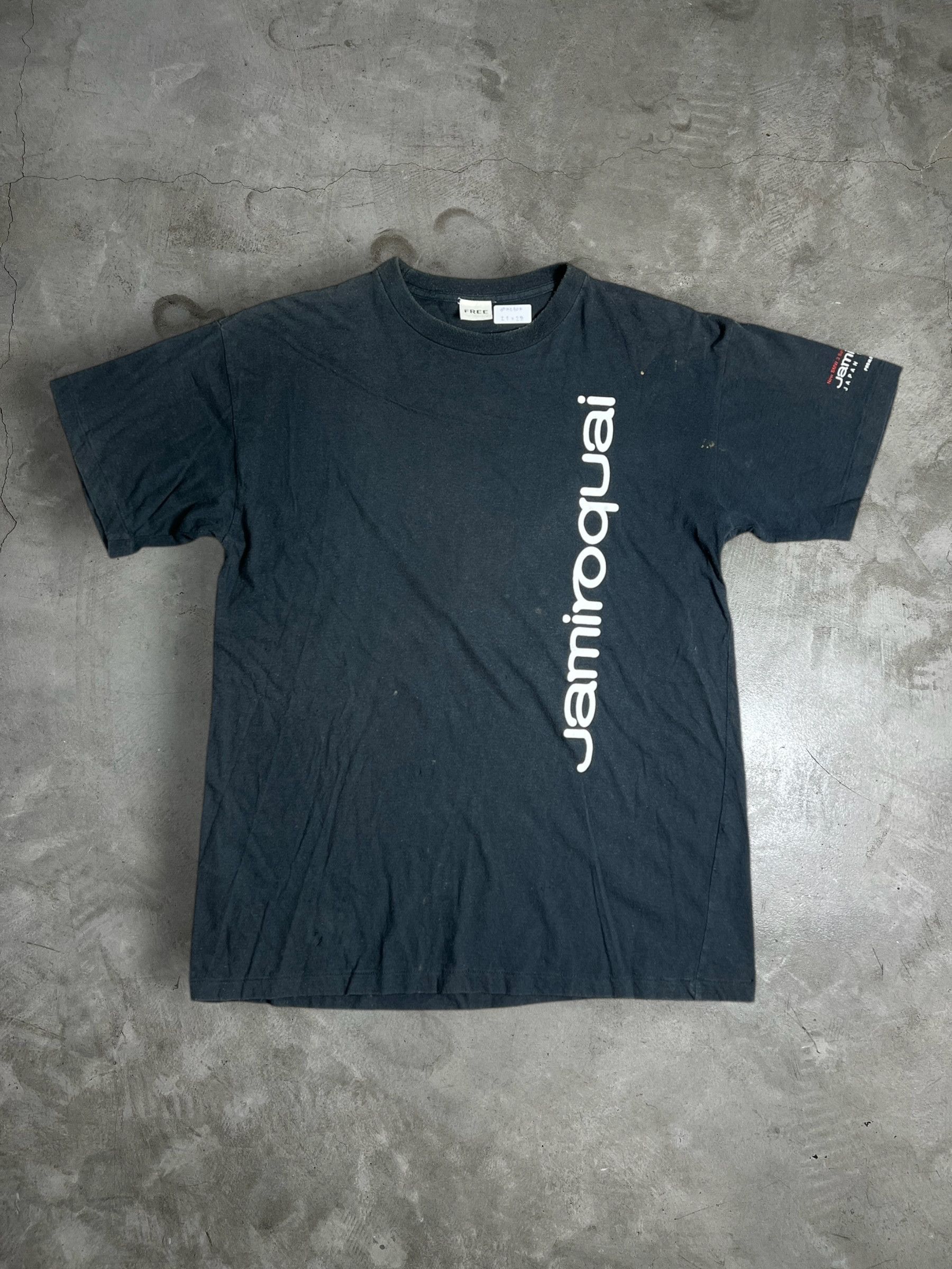 Band Tees Vintage 2002 Jamiroquai Japan Tour Promo Tee GTME404 Size US L / EU 52-54 / 3 - 6 Thumbnail