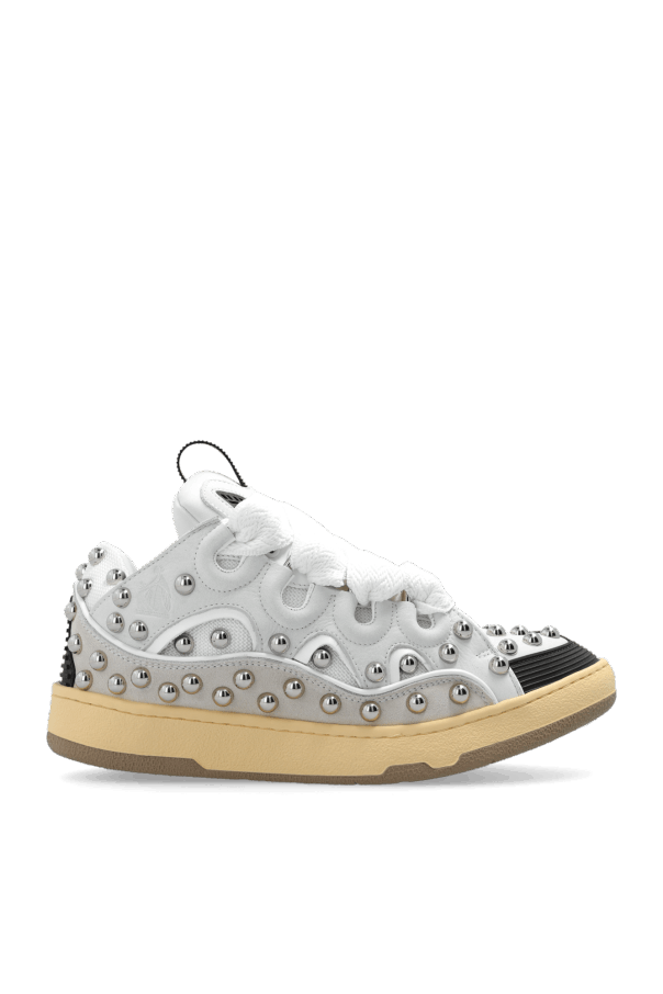 Lanvin o1w1db11124 Dup / Curb Low Top Sneakers in Multicolor Size US 7 / IT 37 - 1 Thumbnail