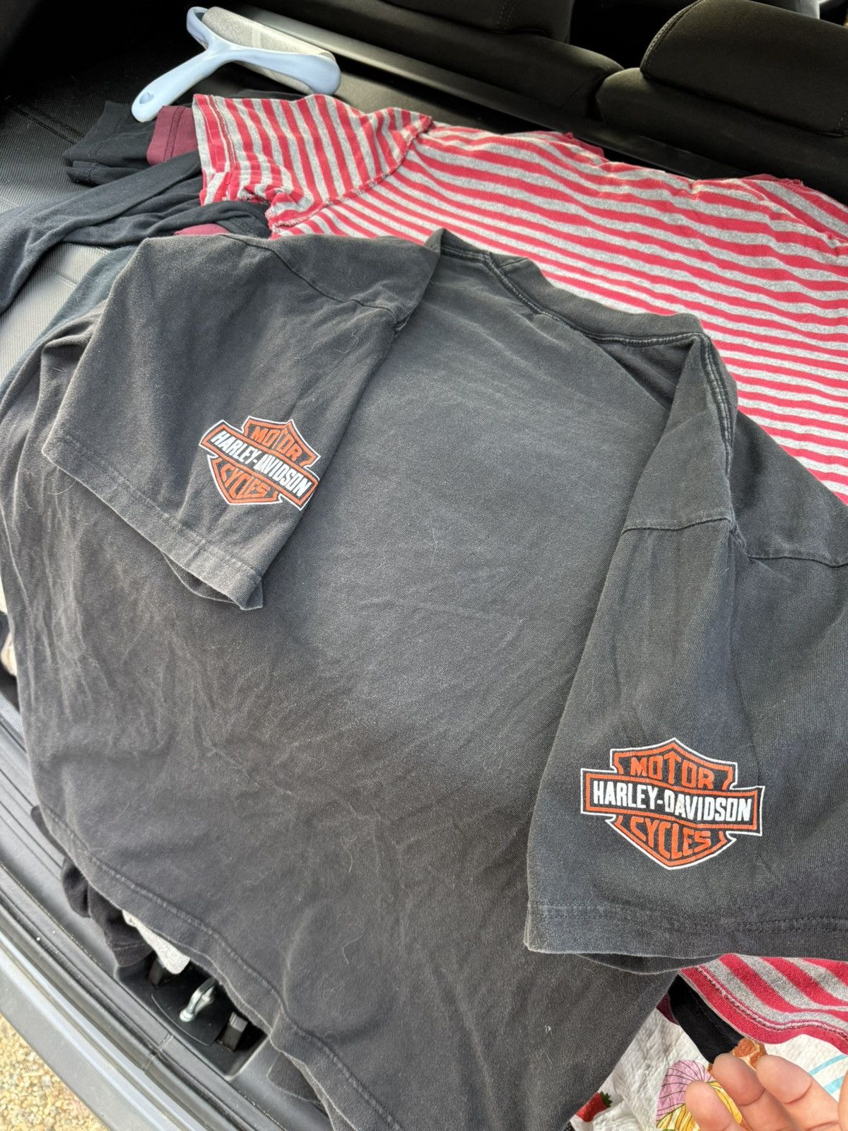 Harley Davidson 1987 Harley Davidson Vintage Tee Holoubek Choppers 90s 3D Size US XL / EU 56 / 4 - 5 Thumbnail