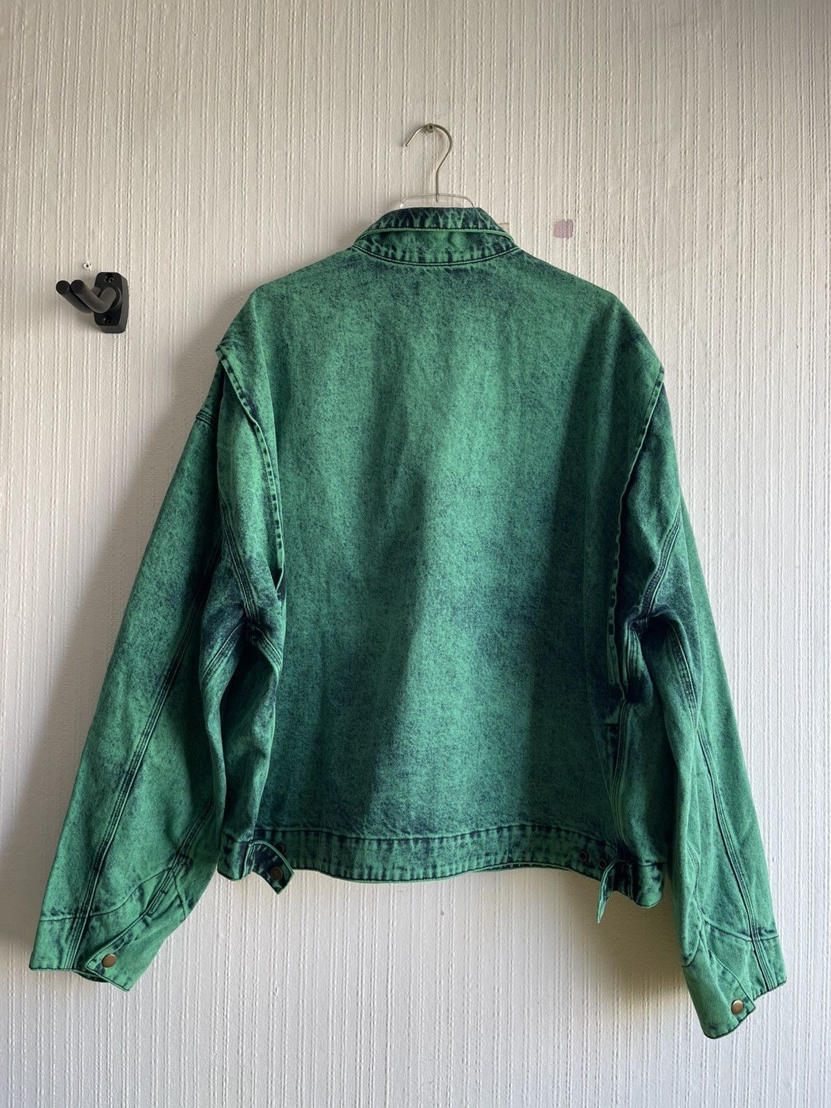 Willy Chavarria WILLY CHAVARRIA DOWNTOWN OVER GREEN DENIM SET Size US M / EU 48-50 / 2 - 2 Thumbnail