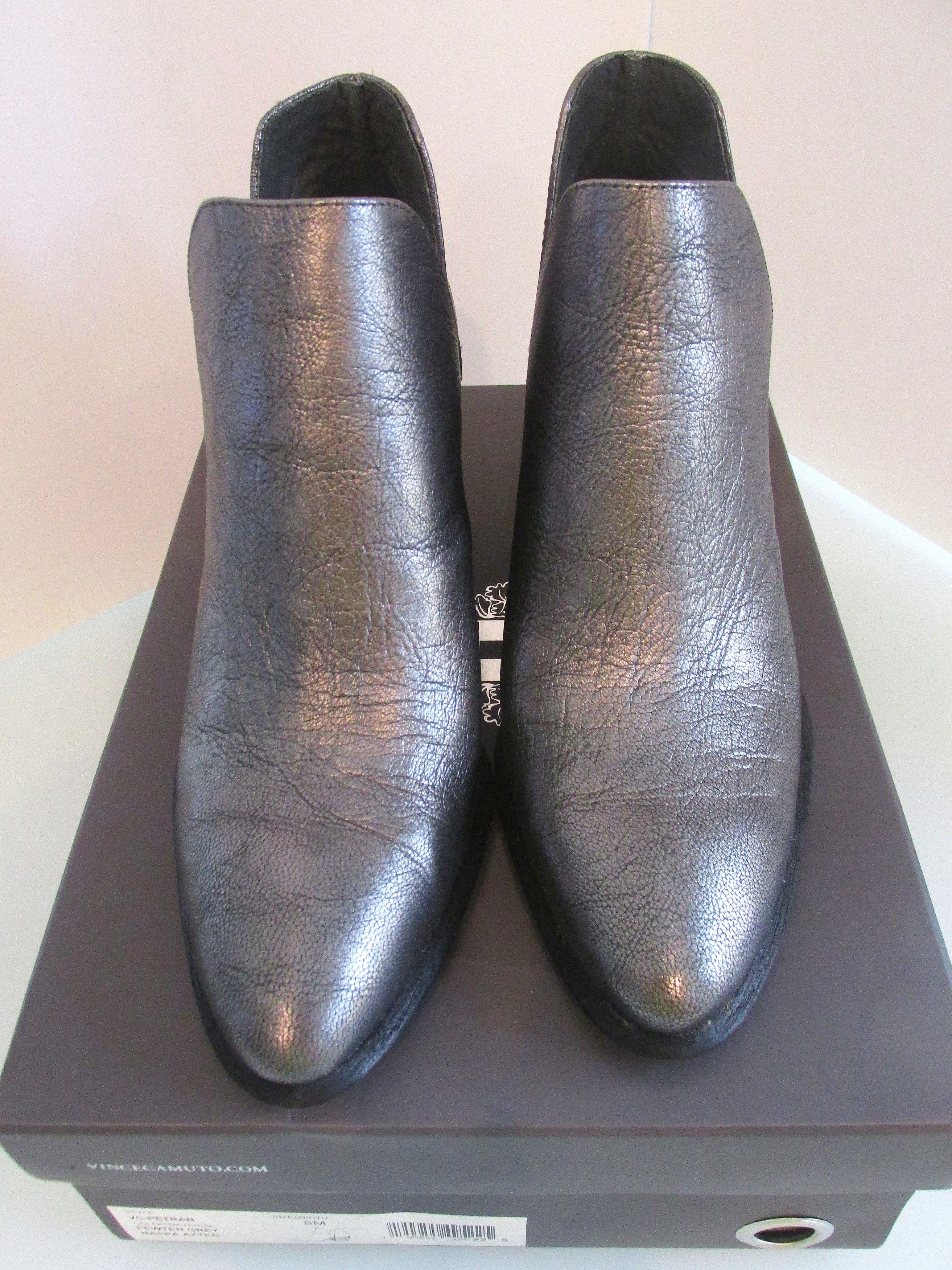 Vince Camuto Vince Camuto (Petran) Leather Booties Size 8M Size US 8 / IT 38 - 1 Thumbnail