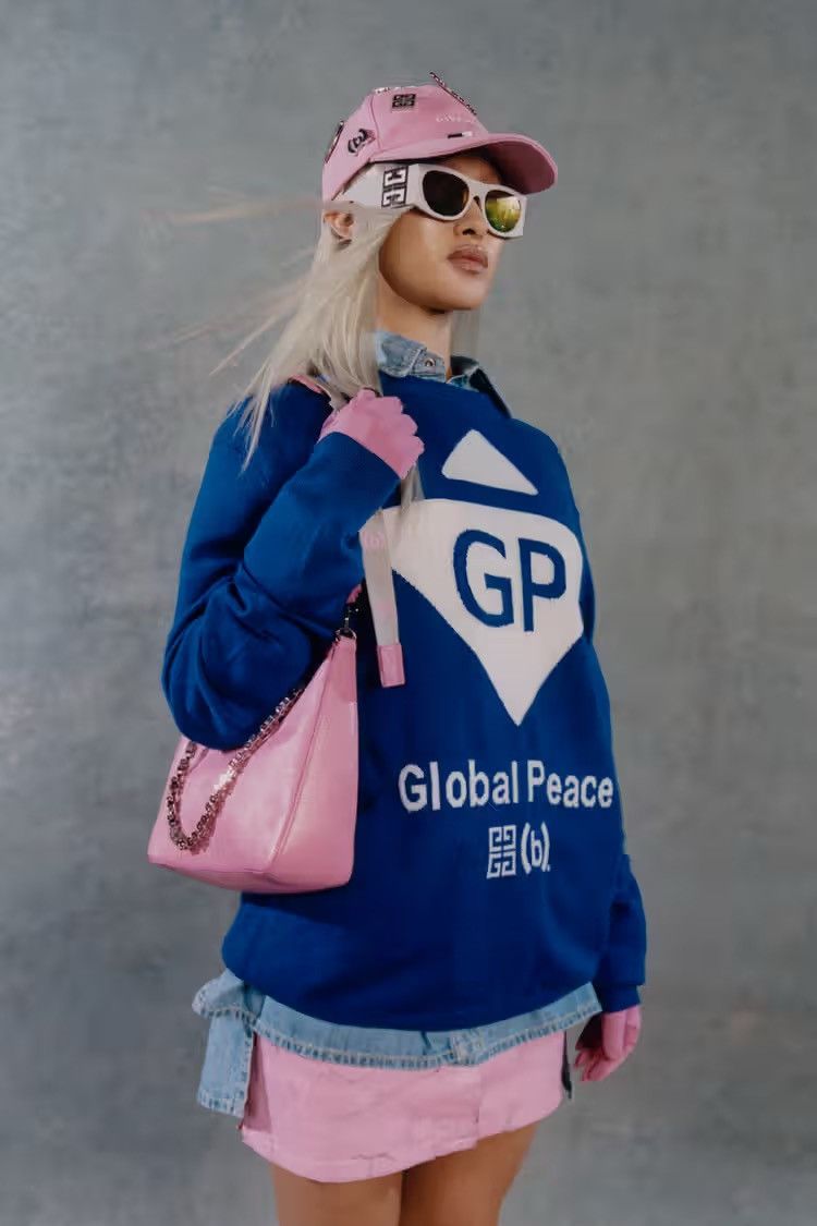 (B).Stroy × Givenchy SS/23 Capsule collection Global Peace Shorts Size US 30 / EU 46 - 8 Thumbnail