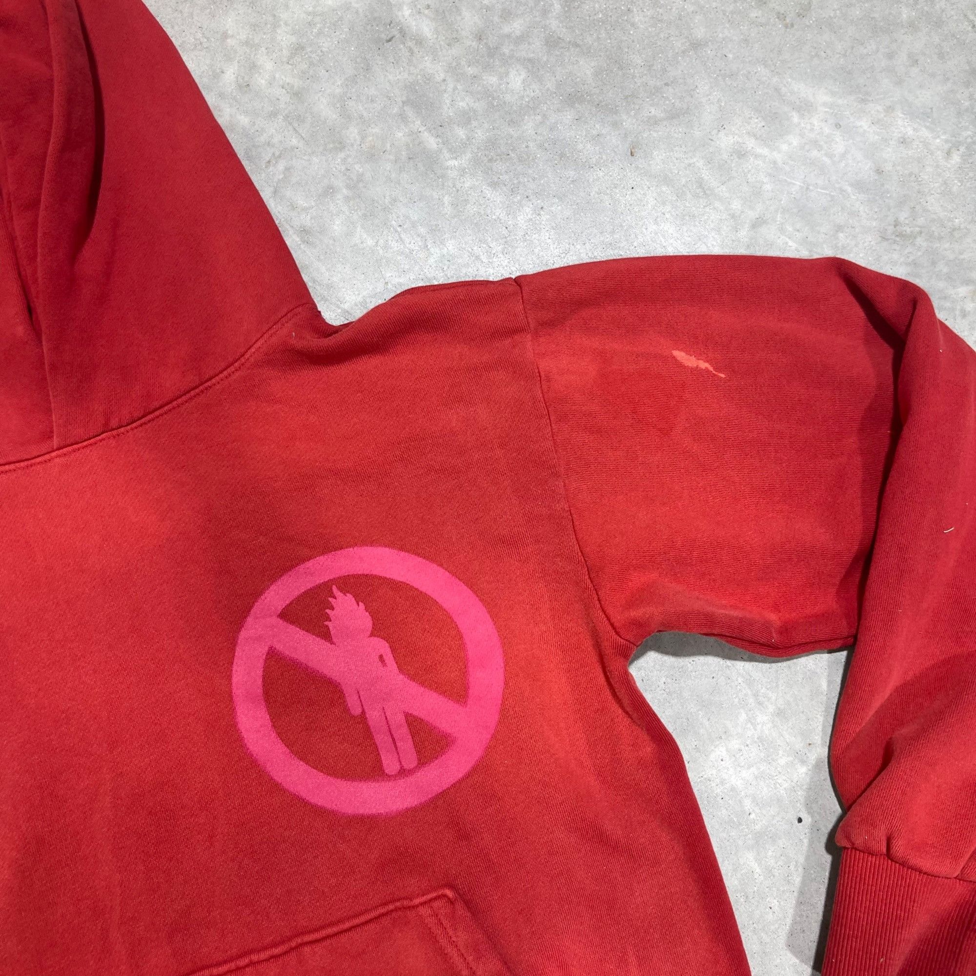Travis Scott NEW TRAVIS SCOTT DAYS BEFORE RODEO RED HOODIE SZ SMALL Size US S / EU 44-46 / 1 - 2 Thumbnail
