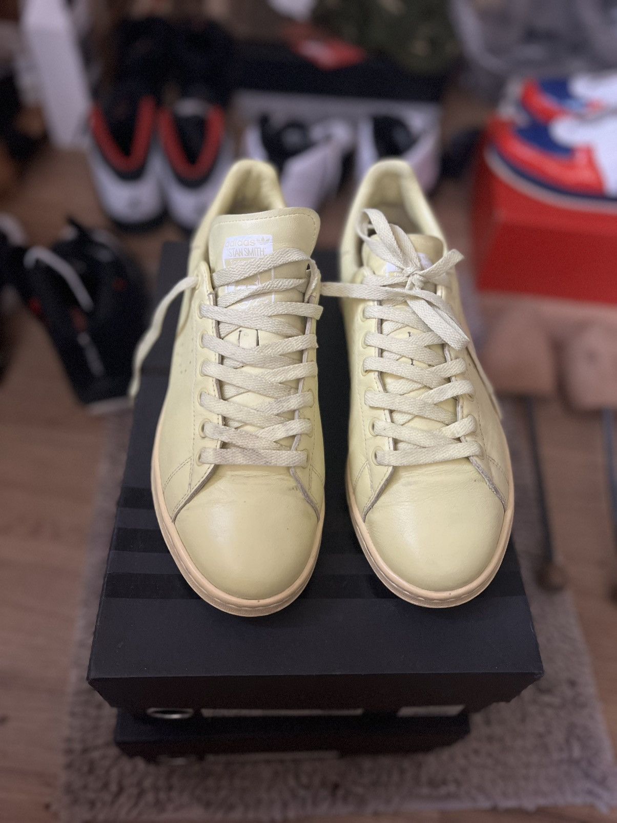 Adidas × Raf Simons RAF SIMONS STAN SMITH Size US 9.5 / EU 42-43 - 1 Thumbnail