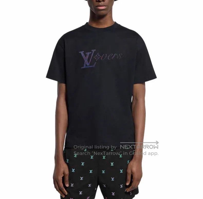 Louis Vuitton Louis Vuitton SS25 Black Chest Water Ripple Letter Logo Pr Size US L / EU 52-54 / 3 - 7 Thumbnail