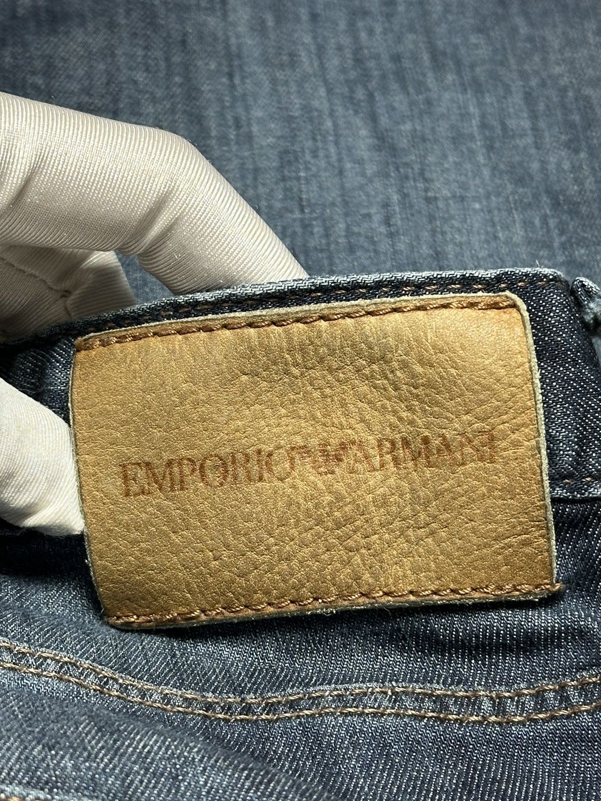 Emporio Armani Emporio Armani Jeans Metal Logo Pants 38 x 34 Size US 38 / EU 54 - 10 Thumbnail