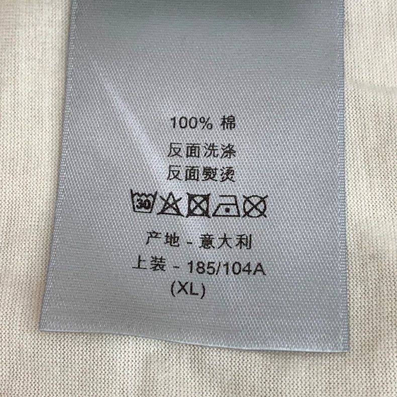 Dior Dior Beige portrait letter embroidery cotton round-neck sh Size US XL / EU 56 / 4 - 8 Thumbnail