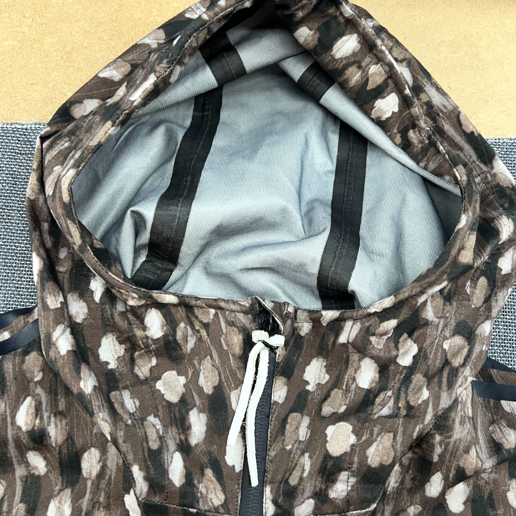 Adidas Adidas Mens Jacket Medium Rain Waterproof Taped Seams Hooded Camo 3L Outdoor Size US M / EU 48-50 / 2 - 4 Thumbnail
