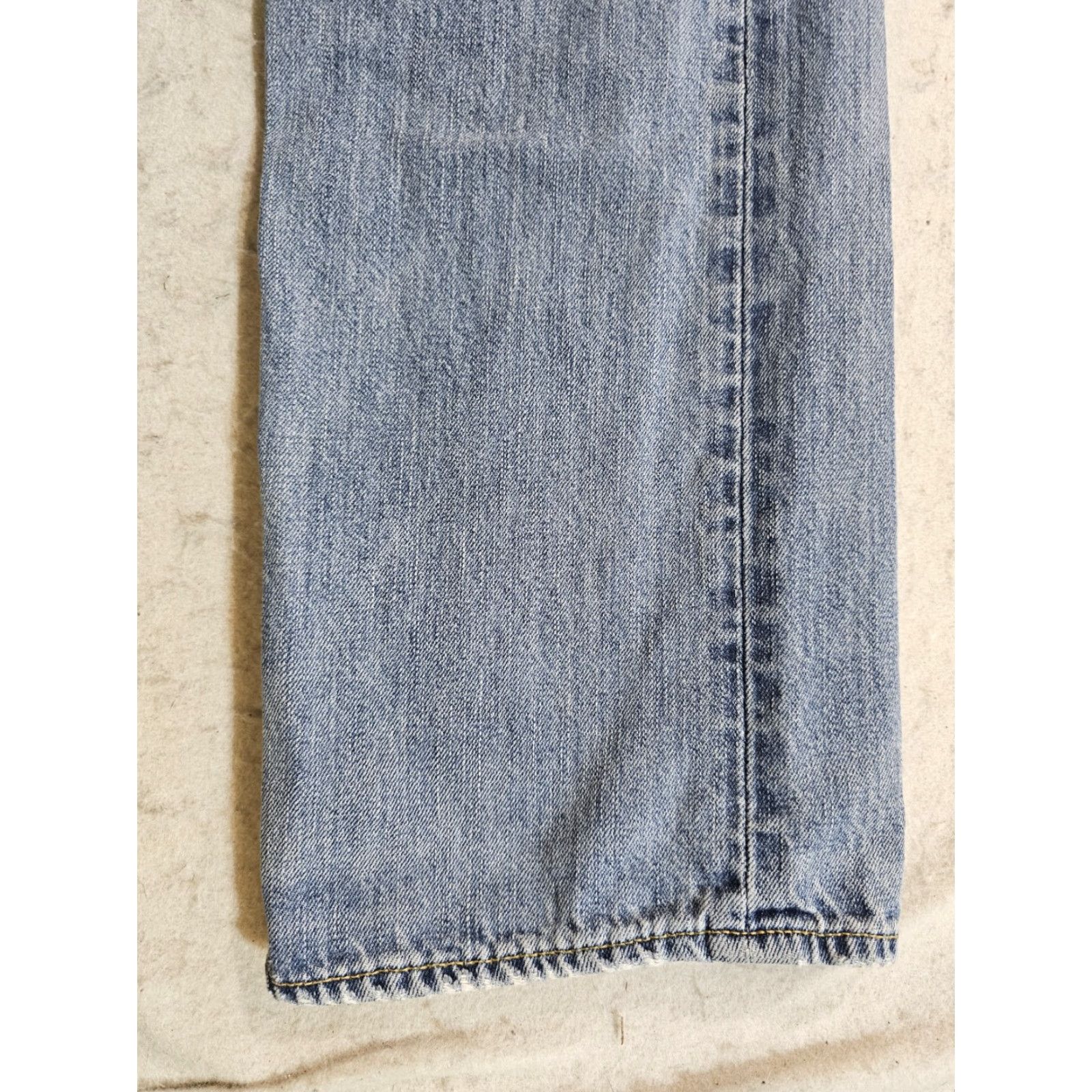 Polo Ralph Lauren VINTAGE Polo Ralph Lauren Jeans Distressed Denim Classic 90s Light Blue Mens Sz 33x32 Size US XS / EU 42 / 0 - 7 Thumbnail