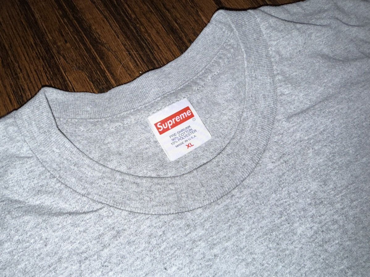 Supreme Supreme (FW21) Graphic Shrek Tee Heather Gray Size XL Size US XL / EU 56 / 4 - 3 Thumbnail
