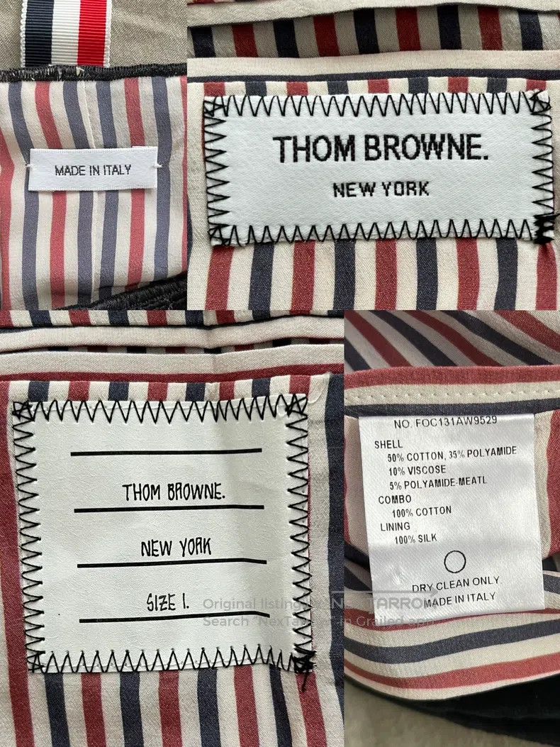 Thom Browne Thom Browne Fur coat Size US S / EU 44-46 / 1 - 4 Thumbnail