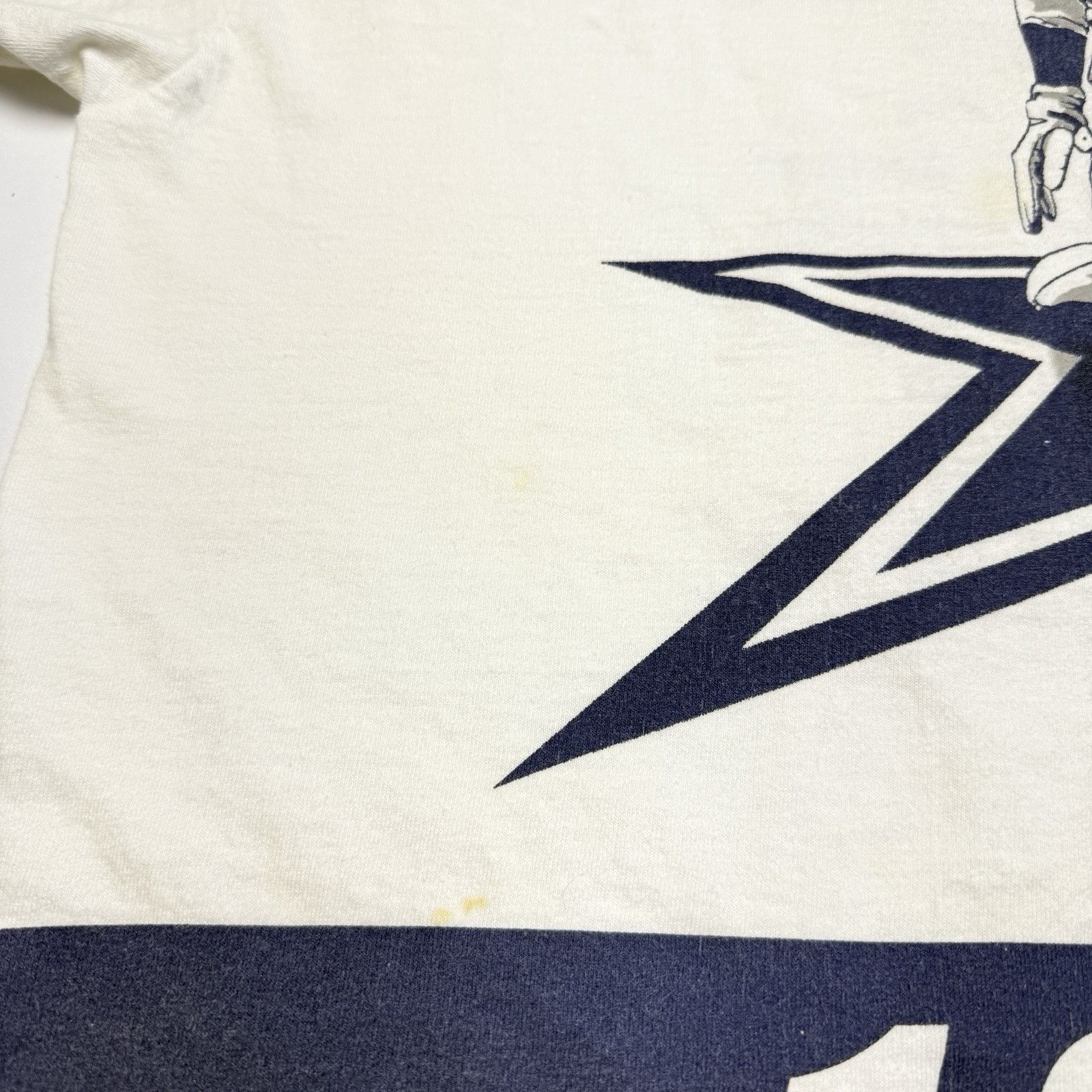 NFL × Reebok × Vintage Vintage Emmitt Smith Dallas Cowboys T Shirt Mens XL White Re Size US XL / EU 56 / 4 - 8 Thumbnail