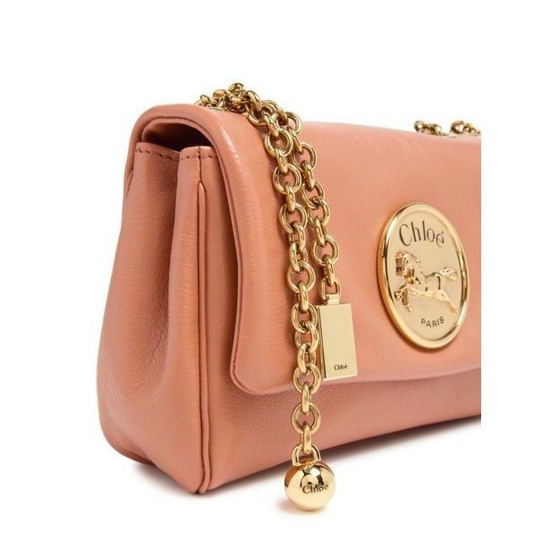Chloe Chloe Small Heritage Wooden Orange Grained Leather Shoulder Size ONE SIZE - 6 Thumbnail