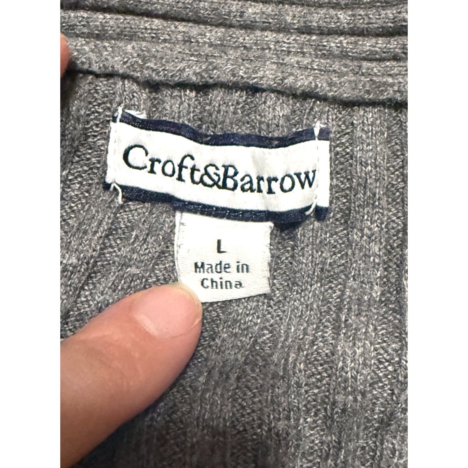 Croft & Barrow VINTAGE? No. Size L / US 10 / IT 46 - 5 Thumbnail