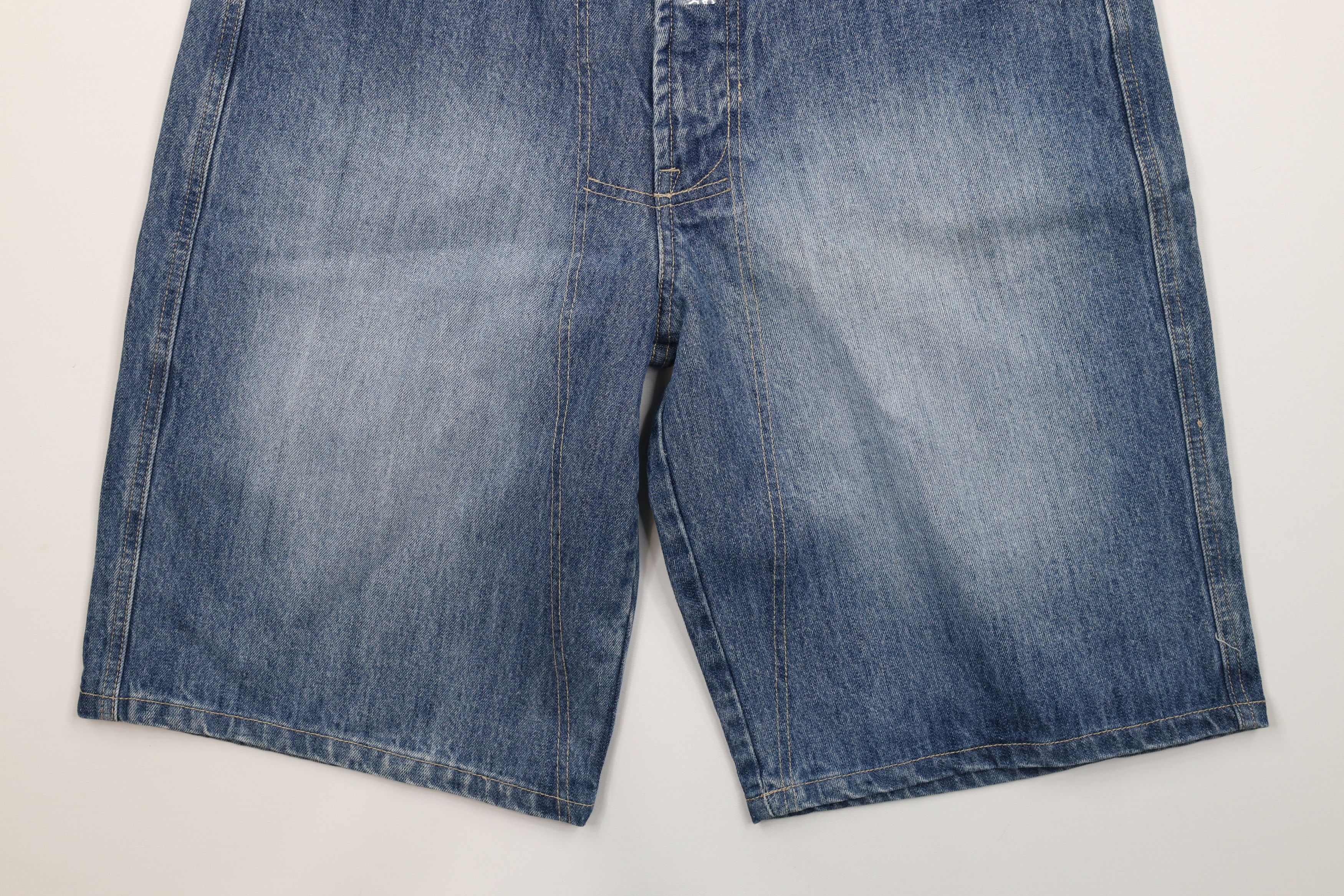 Marithe + Francois Girbaud × Vintage Deadstock Vintage Marithe Francois Girbaud Denim Jean Shorts Size US 32 / EU 48 - 4 Thumbnail