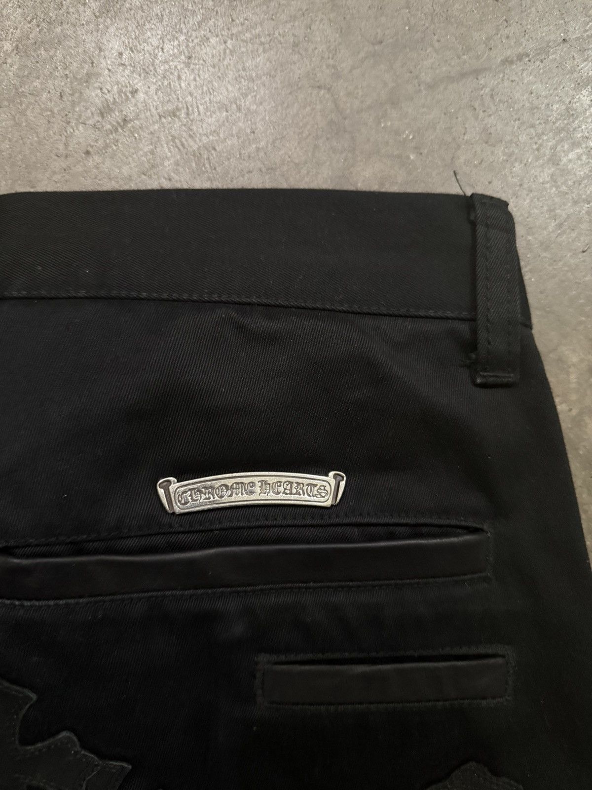 Chrome Hearts Chrome Hearts Cross Patch Chinos Size US 33 - 13 Thumbnail