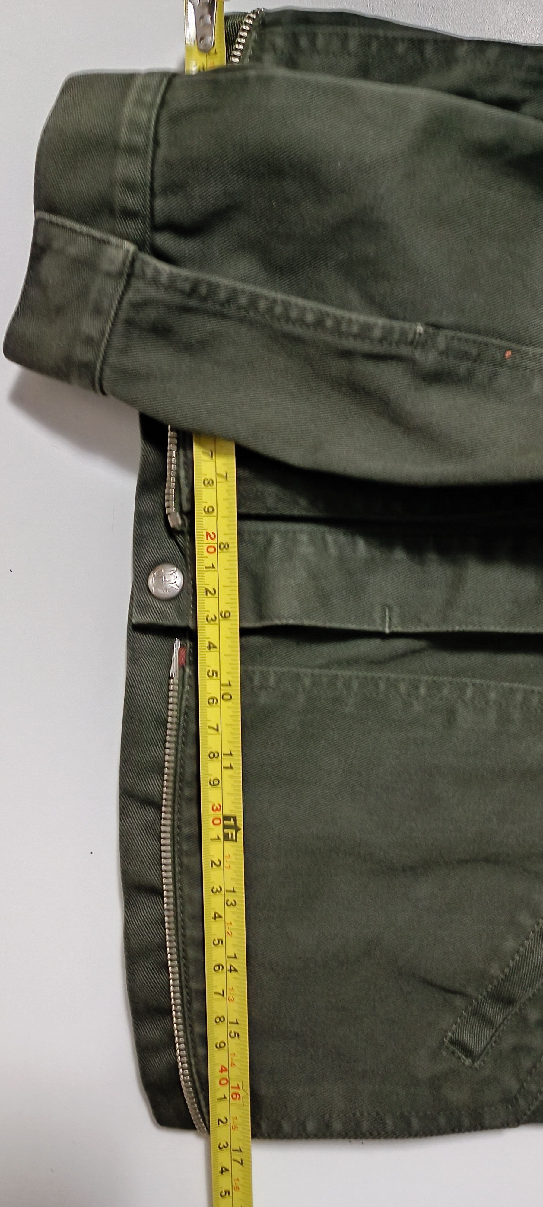 Jean Paul Gaultier 2000 - Colec. n°1- JPG Jeans- Militar green jacket Size M / US 6-8 / IT 42-44 - 18 Thumbnail