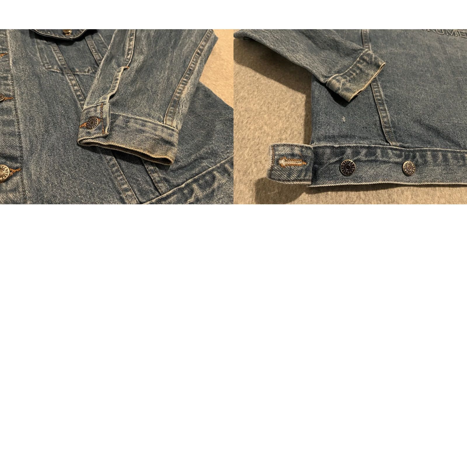 Vintage VINTAGE Tyca Texas Instruments Denim Jean Jacket Large Men Blue Denim Jacket Mens L Size US 33 - 8 Thumbnail