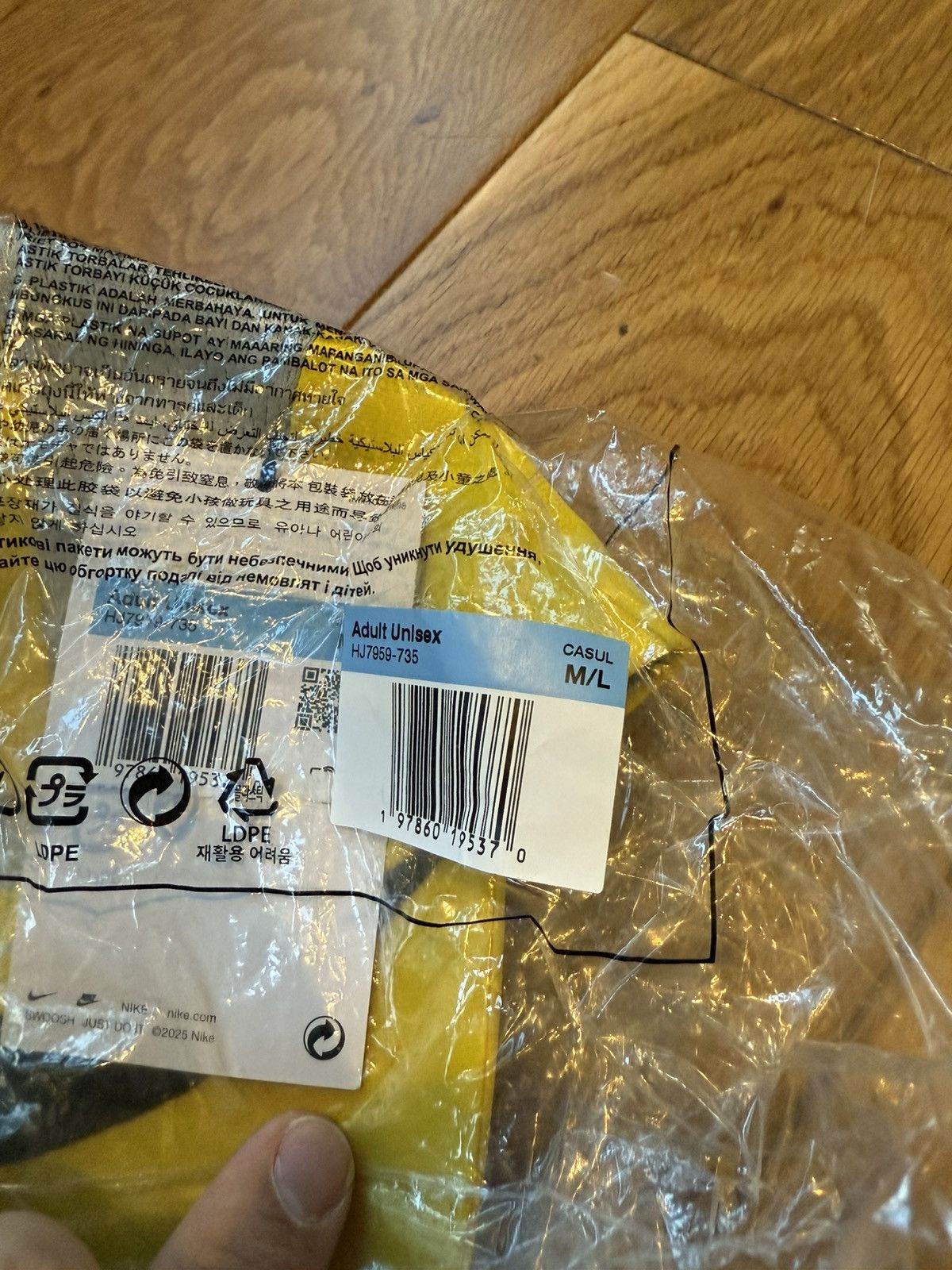 Nike × Supreme Supreme Nike Running Hat “Yellow” SS25 Size ONE SIZE - 4 Thumbnail