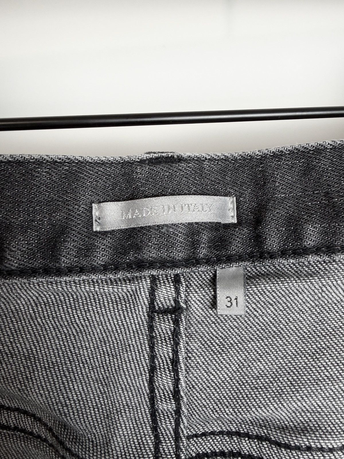 Dior Dior Homme Gray Skinny Denim Jeans KVA Size US 31 - 8 Thumbnail