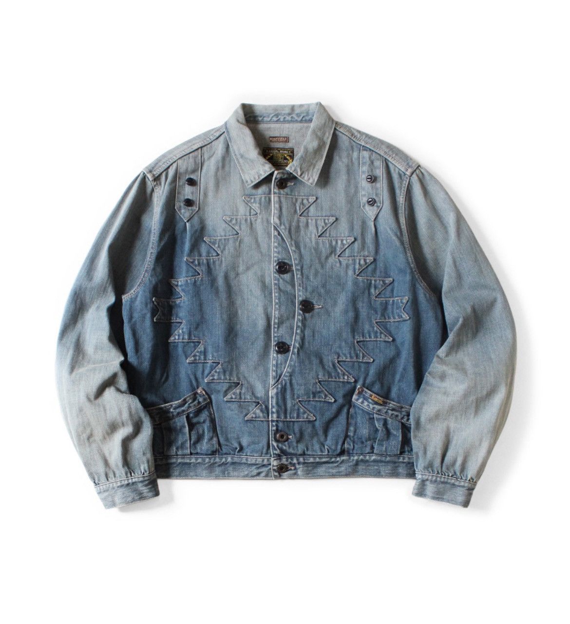 12oz Denim Santo Domingo Thunderbird Jacket (Processed)