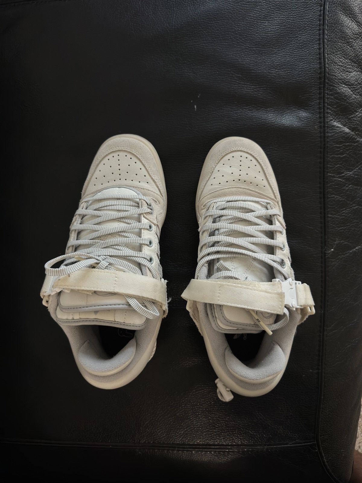 Adidas ADIDAS BAD BUNNY FORUM WHITE Size US 6 / IT 36 - 4 Thumbnail
