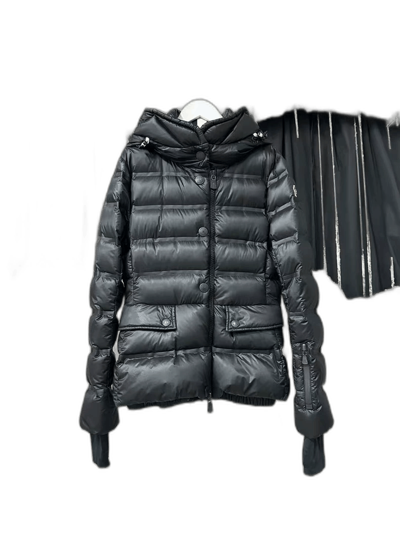 Moncler Moncler Down Jacket with Hood Size 3 Size US M / EU 48-50 / 2 - 1 Thumbnail