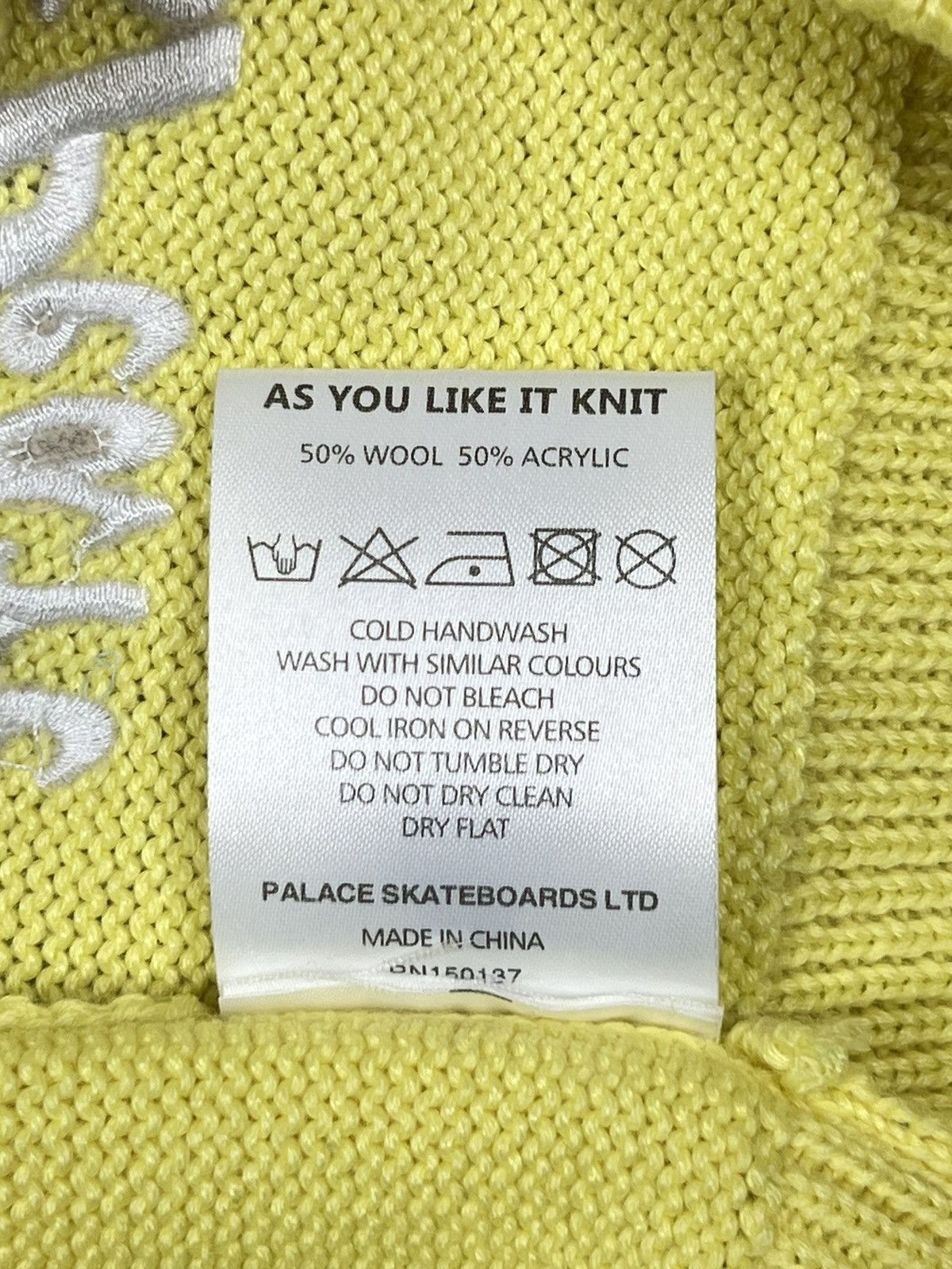 Palace FW20 Palace x Shakespeare As You Like it Knit Yellow dswt Size US S / EU 44-46 / 1 - 12 Thumbnail