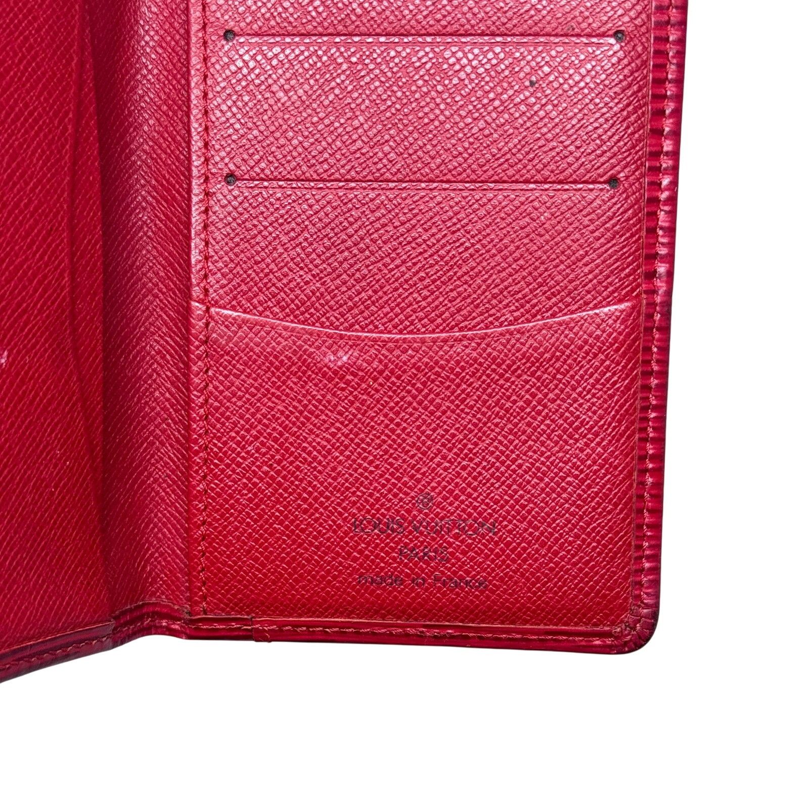 Louis Vuitton Louis Vuitton Red Pocket Organizer Size ONE SIZE - 9 Thumbnail