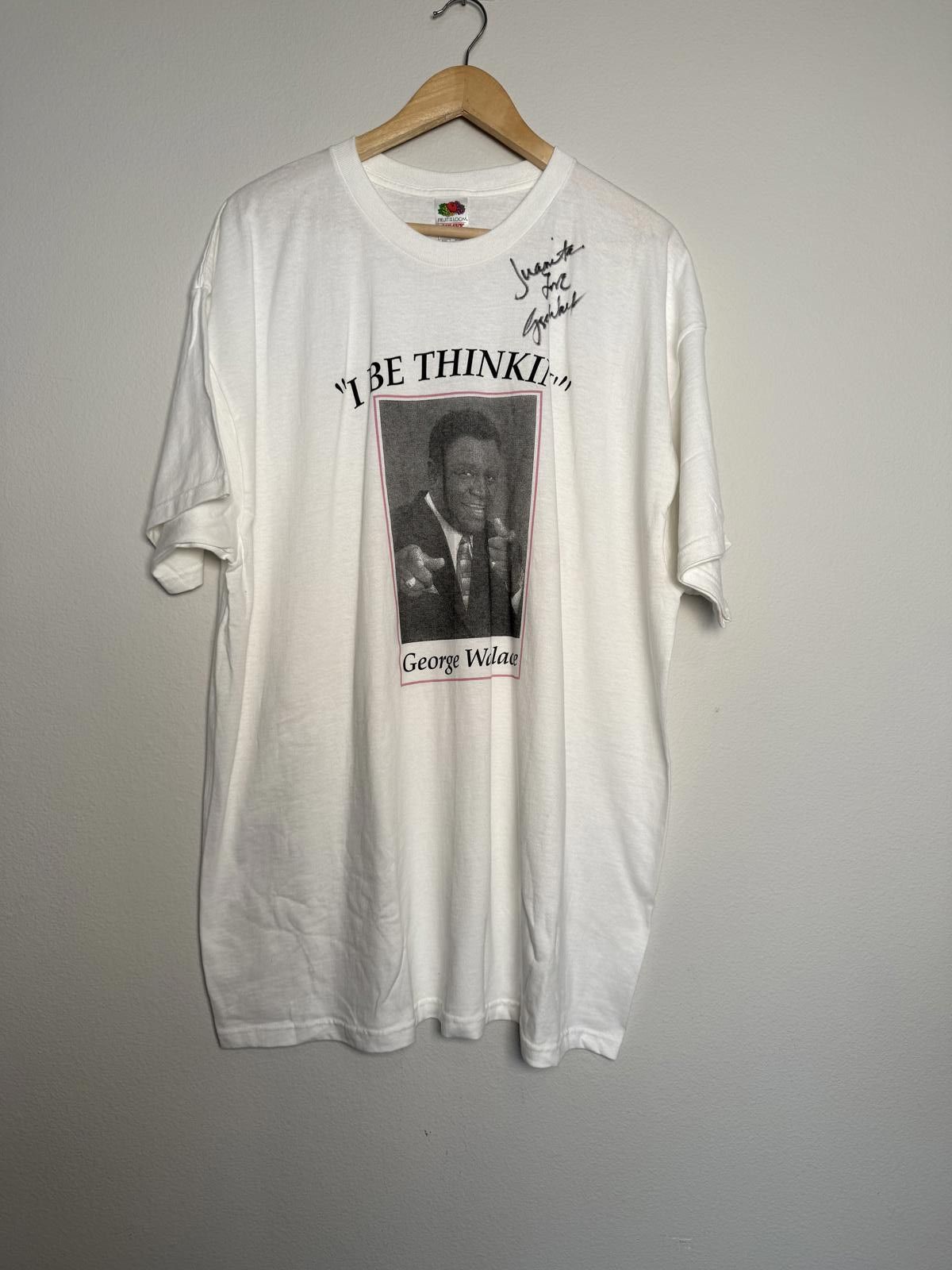 Other Autographed George Wallace Comedy Tour Shirt Size US XXL / EU 58 / 5 - 4 Thumbnail