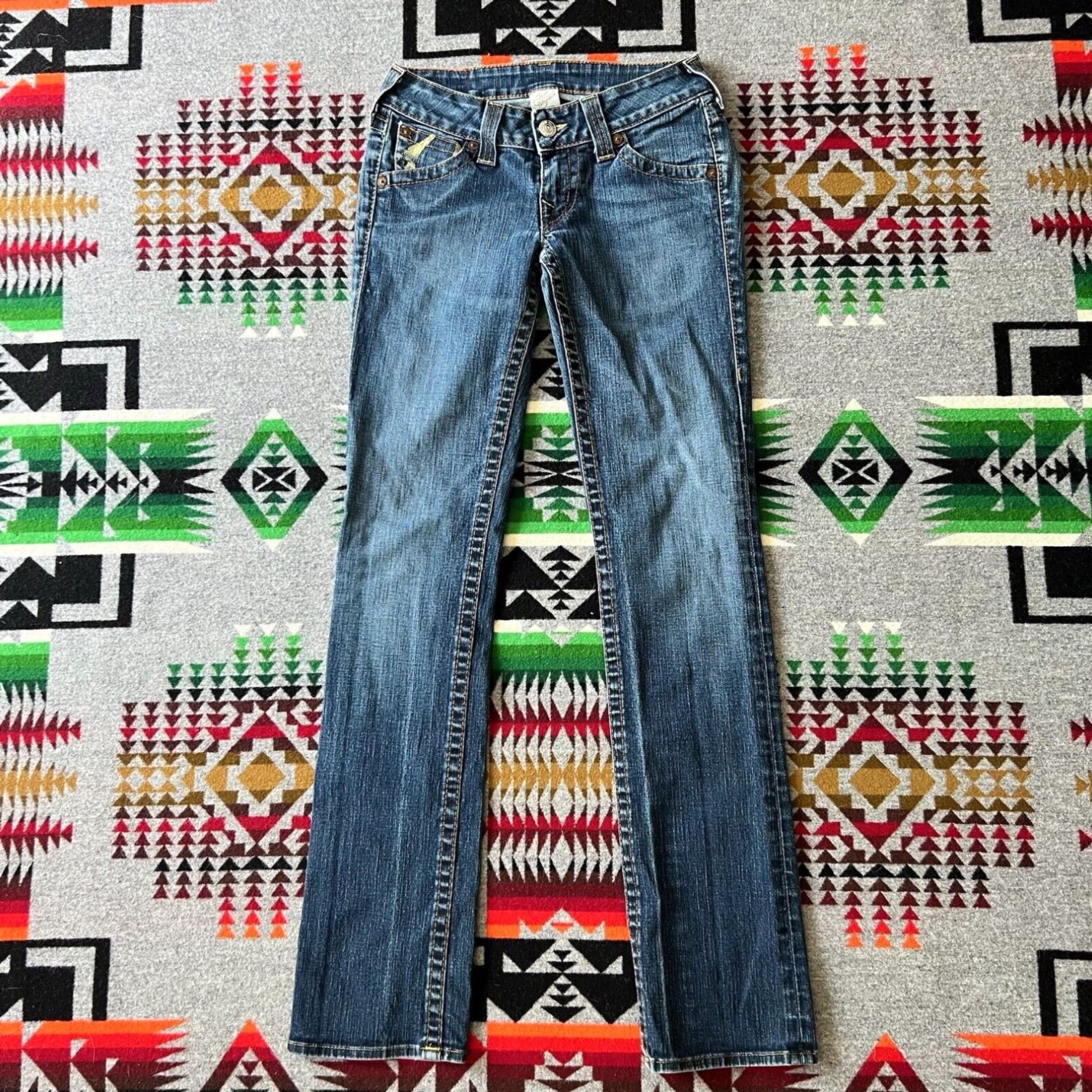 TRUE RELIGION World Tour Flap buy Pockets Sz 27