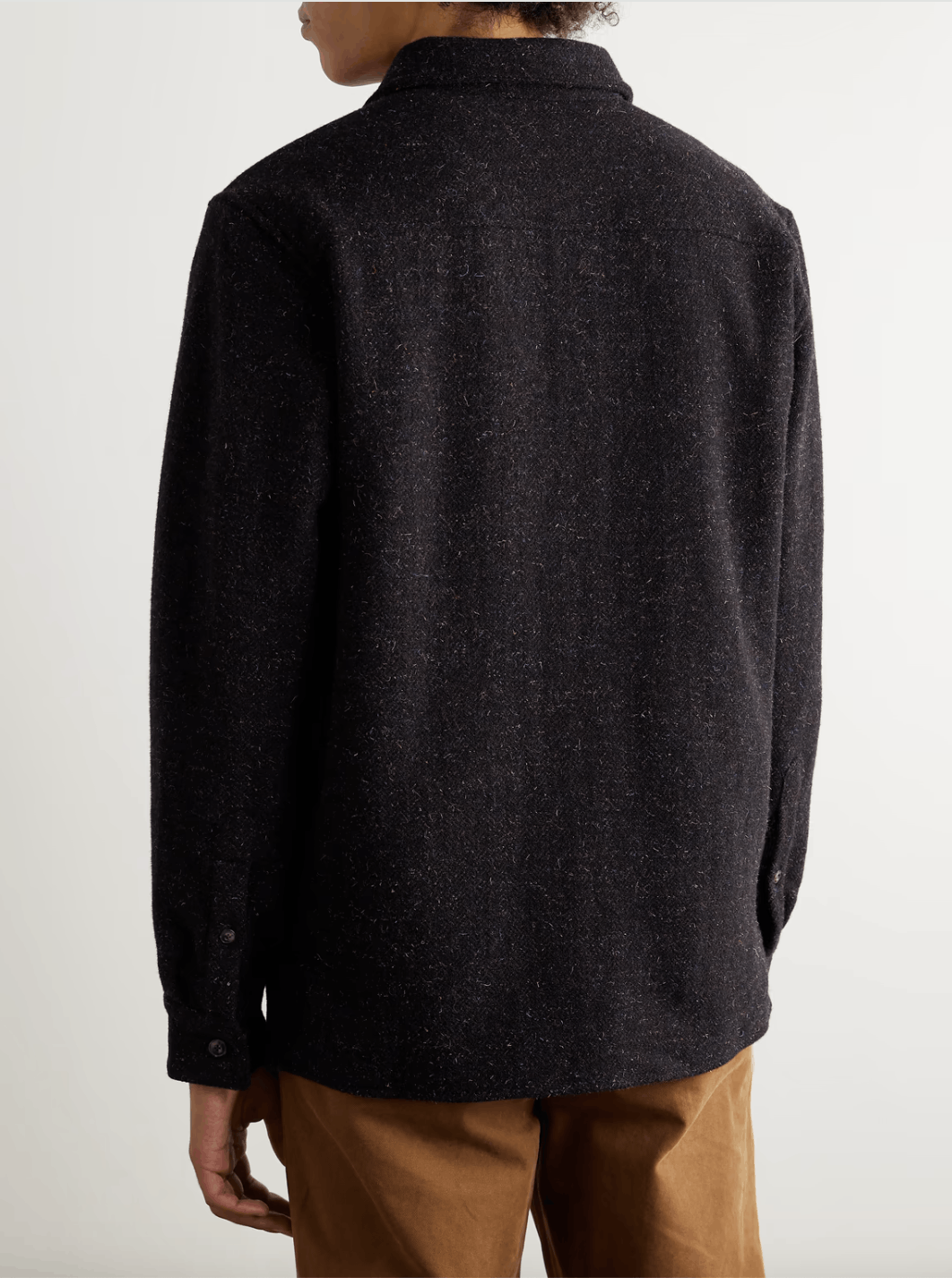 A Kind Of Guise Dullu Brushed Mélange Wool Shirt XL Size US XL / EU 56 / 4 - 3 Thumbnail