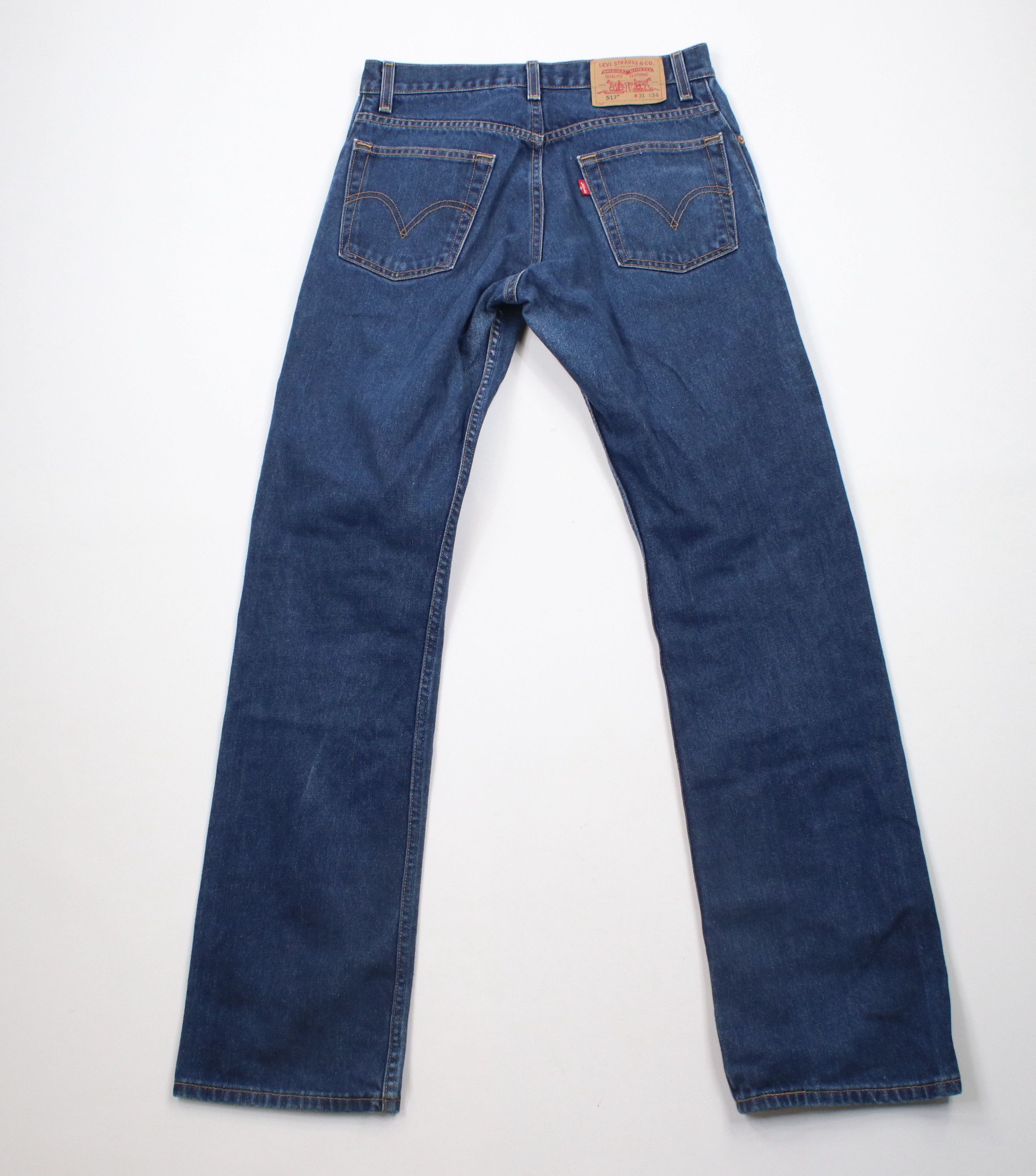Levi's × Vintage Vintage Y2K 2002 Levis 517 Flared Boot Cut Denim Jeans Size US 31 - 10 Thumbnail