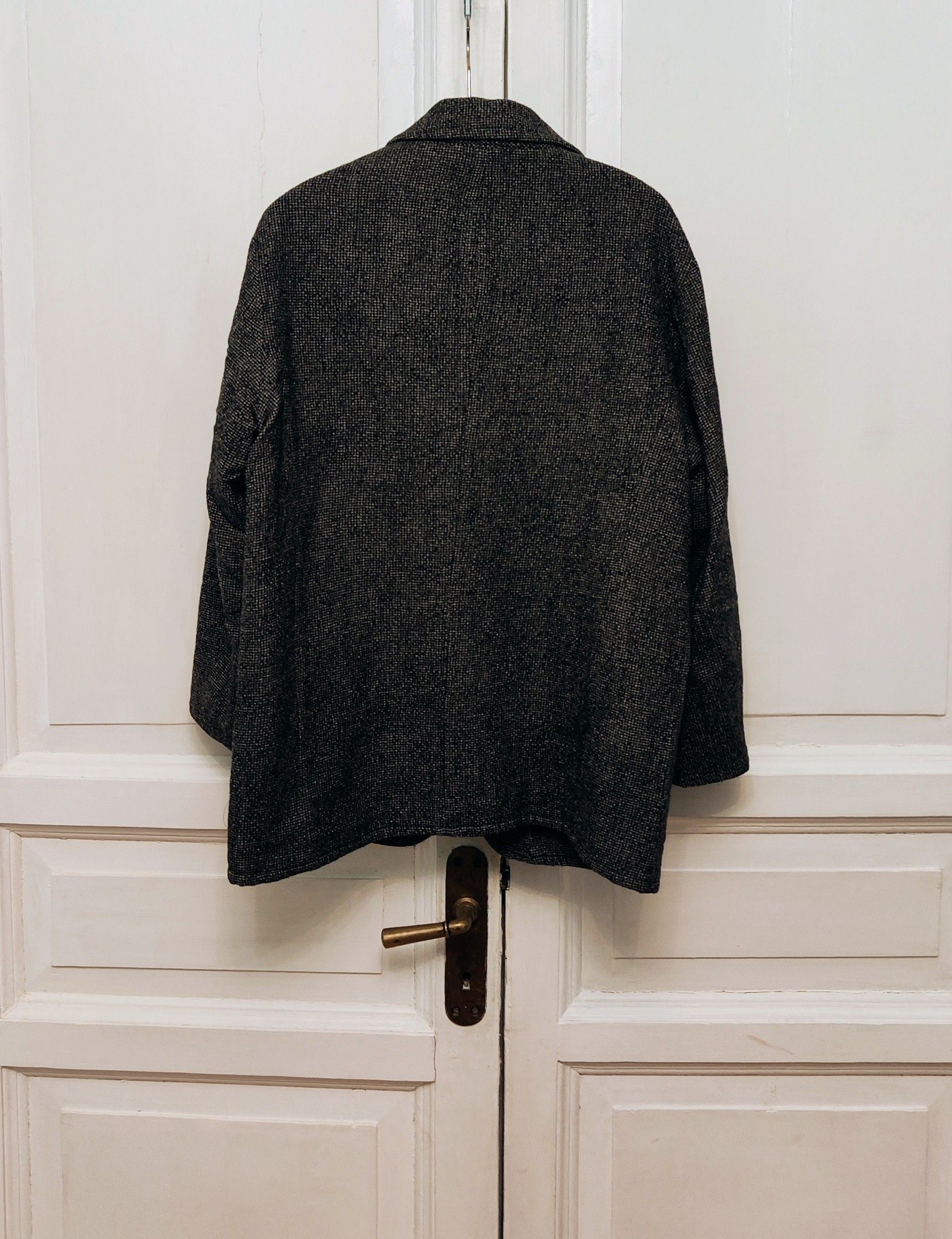 Sage De Cret Houndstooth wool jacket.Like Uma Wang or Martin Margiela. Size US L / EU 52-54 / 3 - 8 Thumbnail